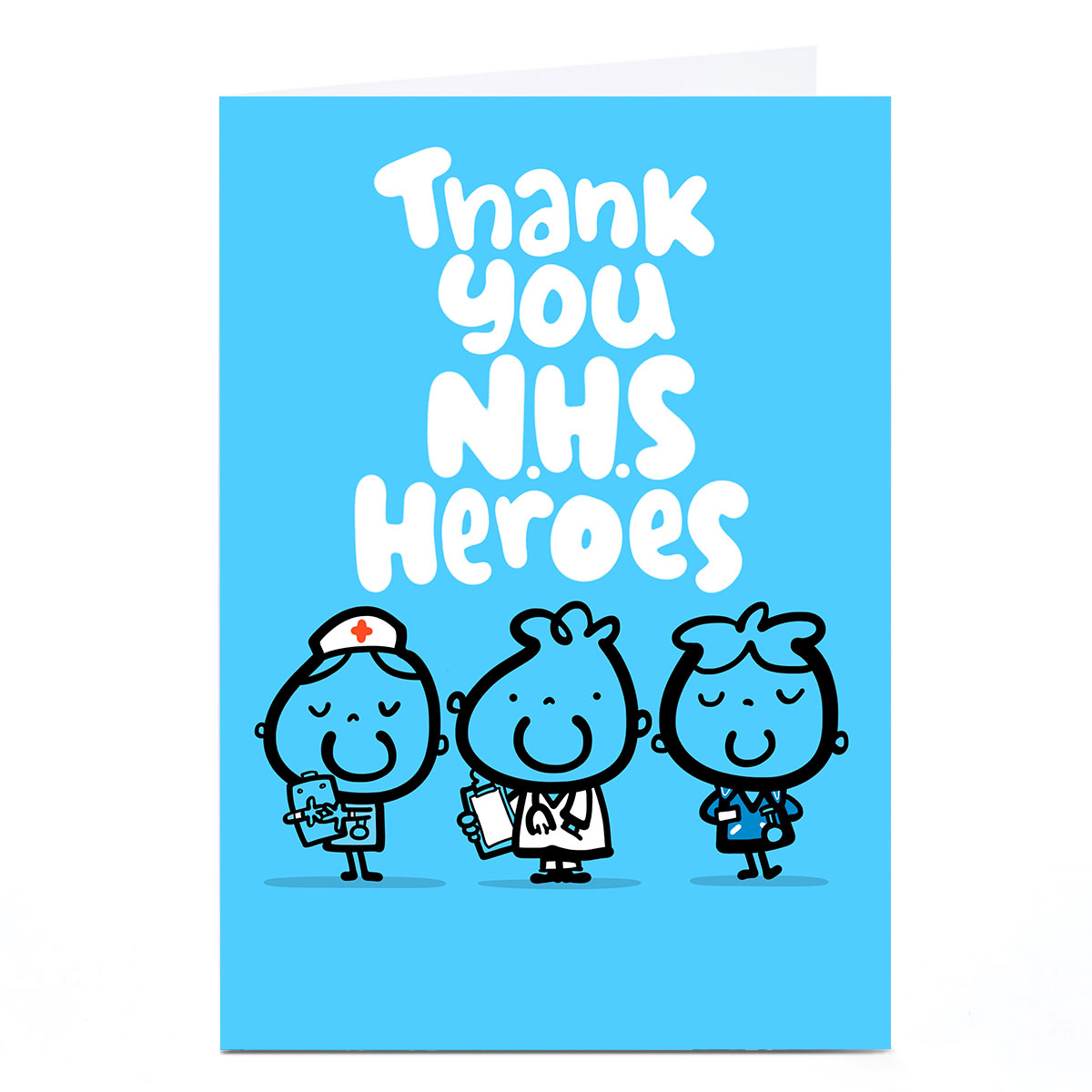 Personalised Fruitloops Thank You Card - For Caring