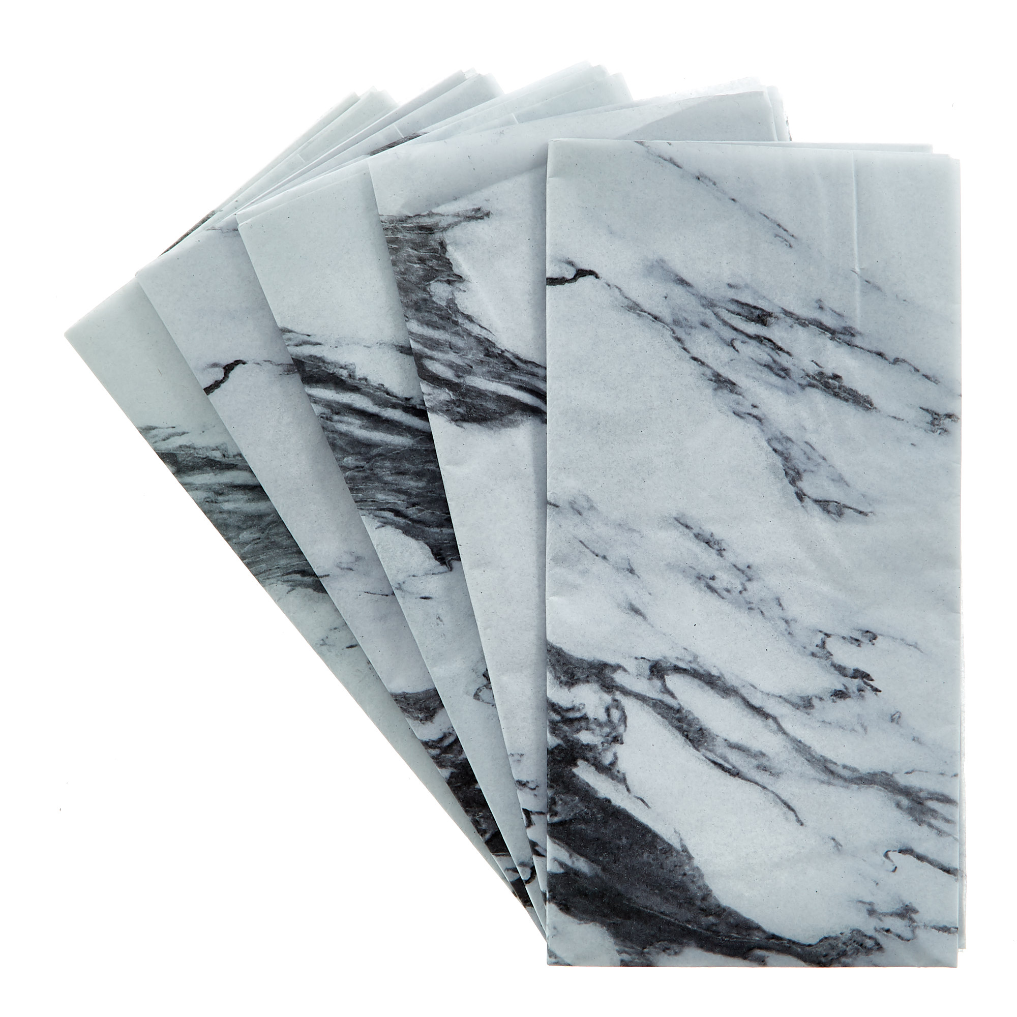 Marble Effect Tissue Paper - 7 Sheets