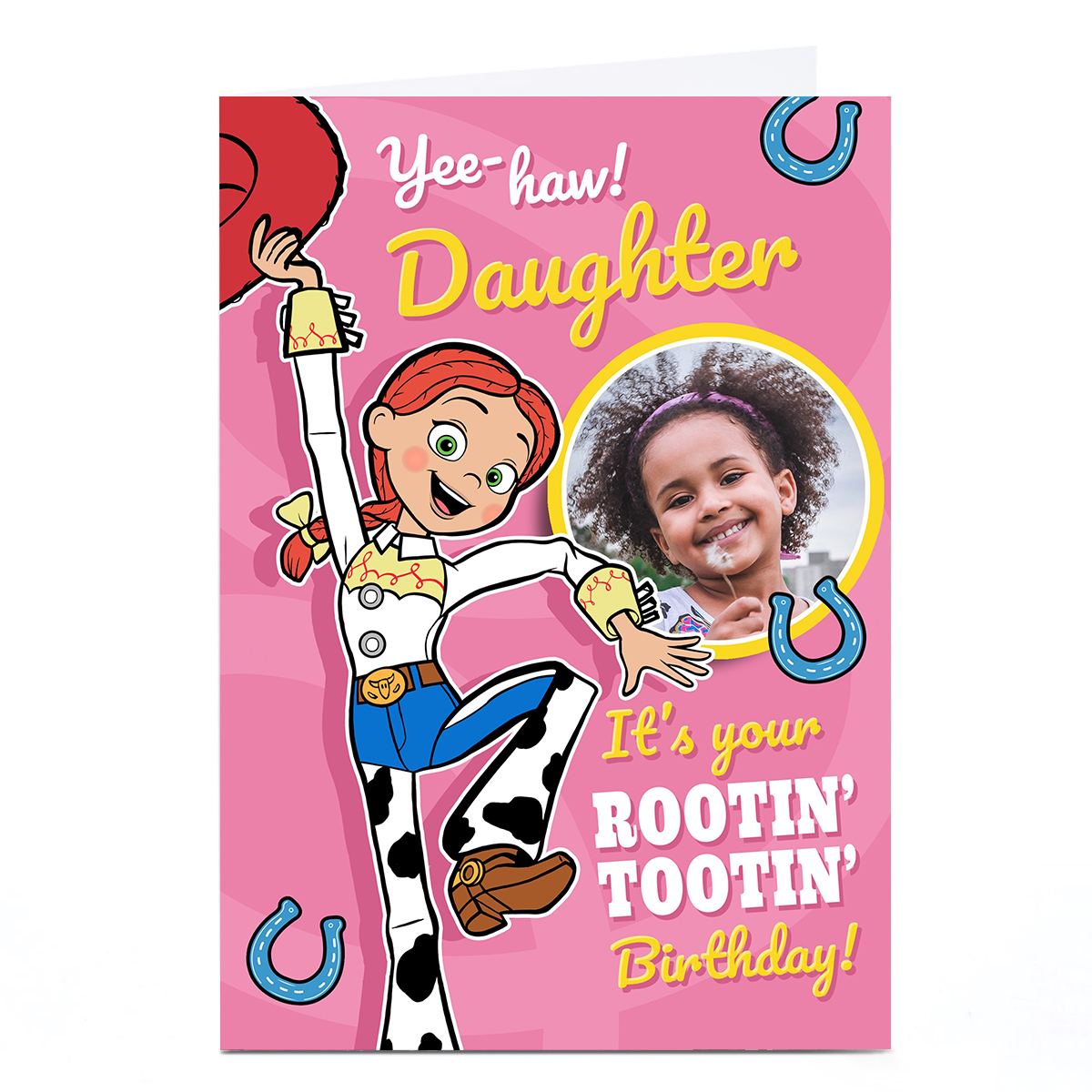 Photo Toy Story Jessie Birthday Card - Rootin Tootin, Daughter