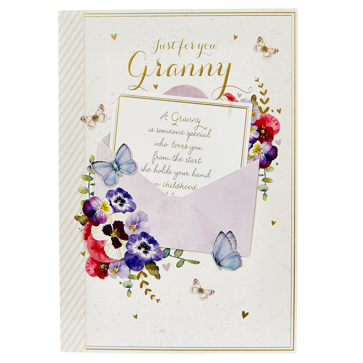 Mother's Day Card - For Granny With Detachable Keepsake