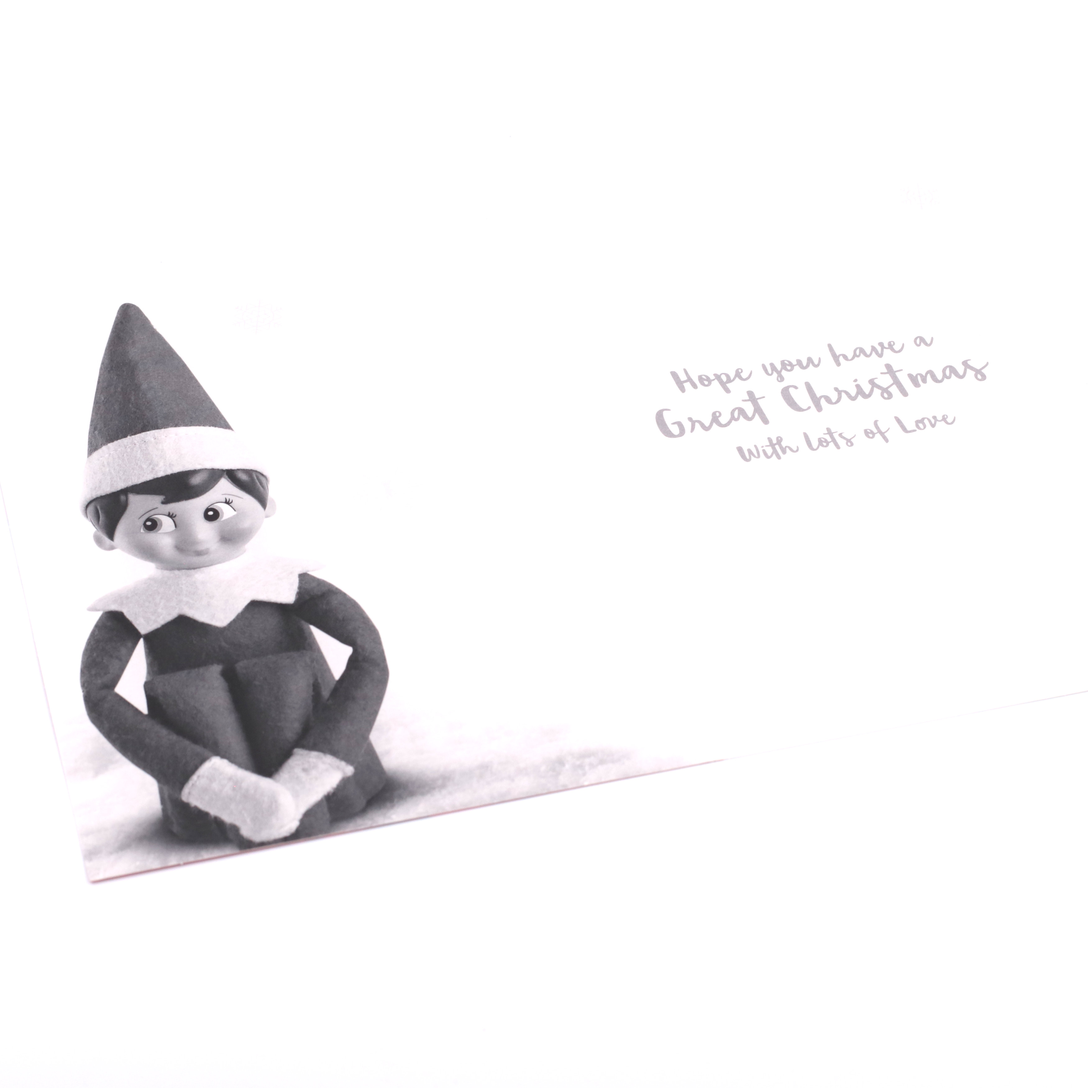 Elf On The Shelf Christmas Card - Daddy, Christmas Elf