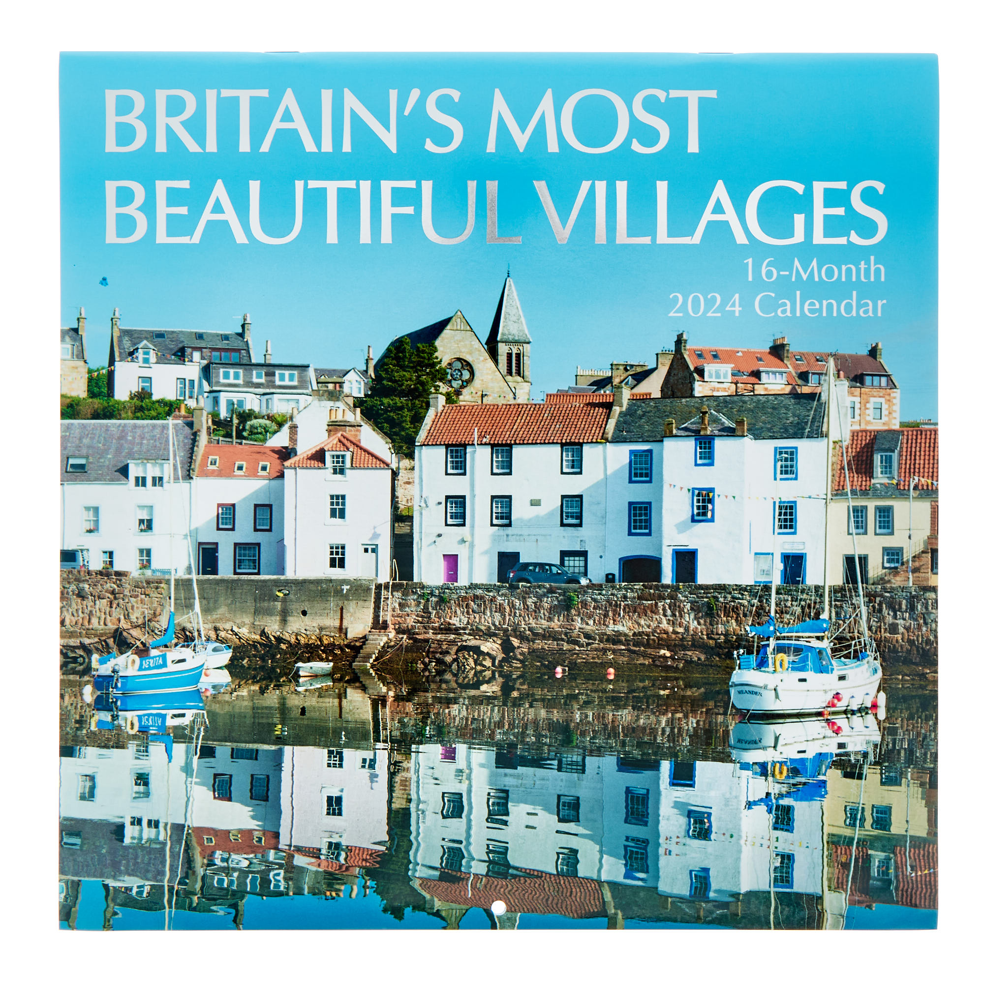 Britain's Most Beautiful Villages 16-Month 2024 Calendar