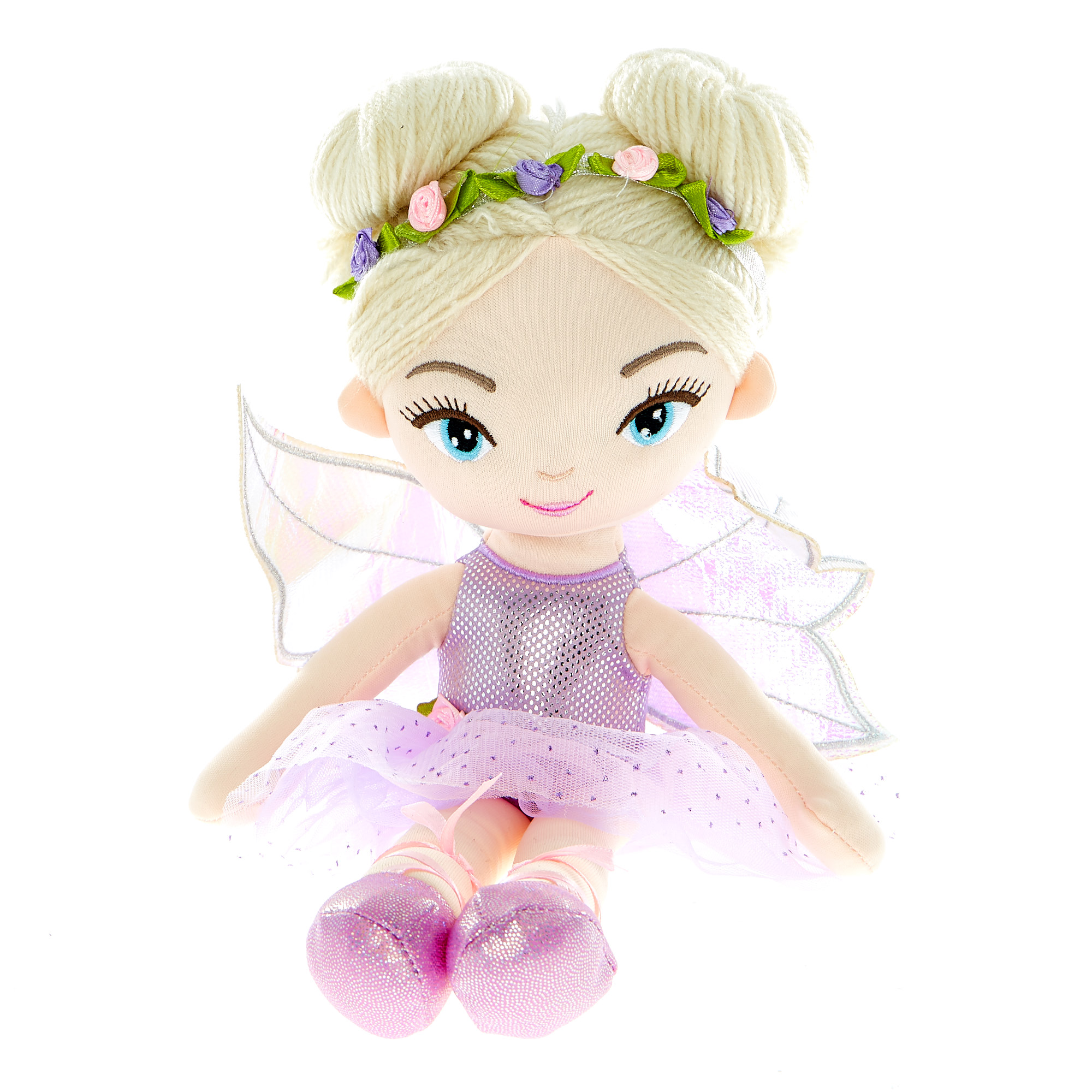 Lilac Enchanted Fairy Plush Doll