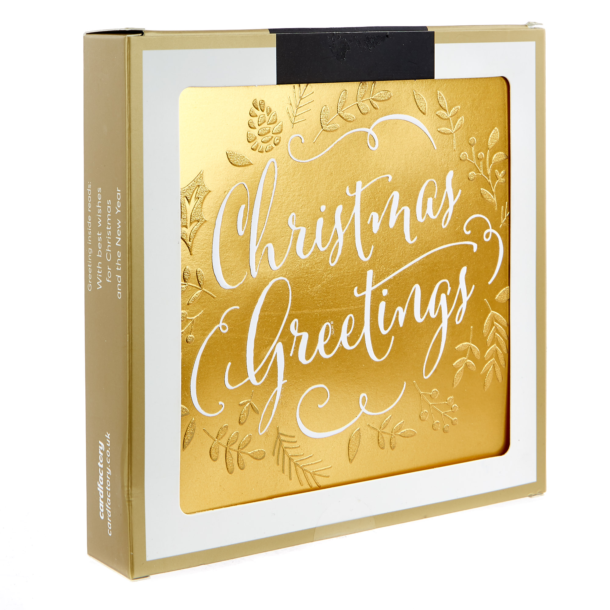 Charity Christmas Cards - Red & Gold (Pack of 16) 