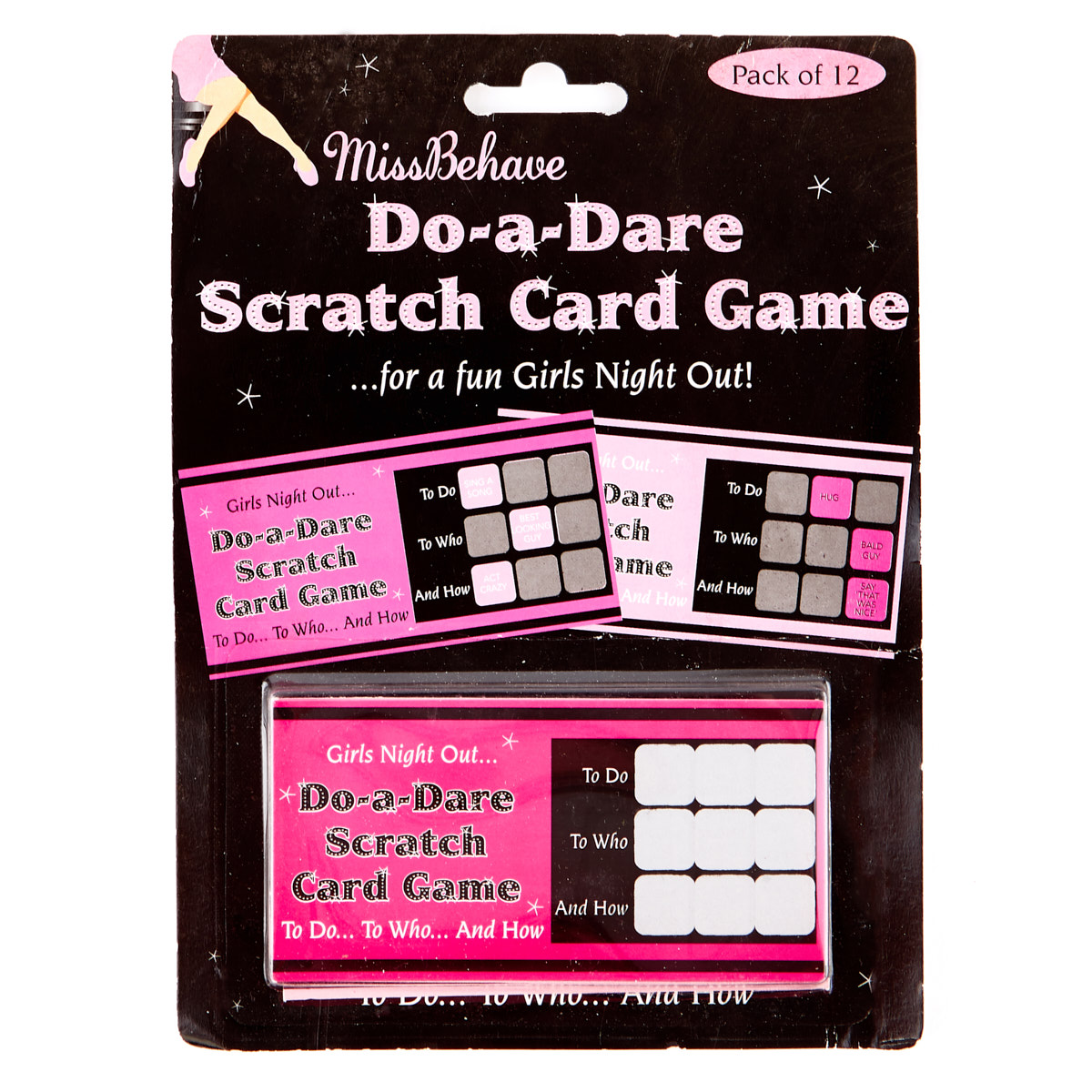 Do-A-Dare Hen Party Scratch Card Game