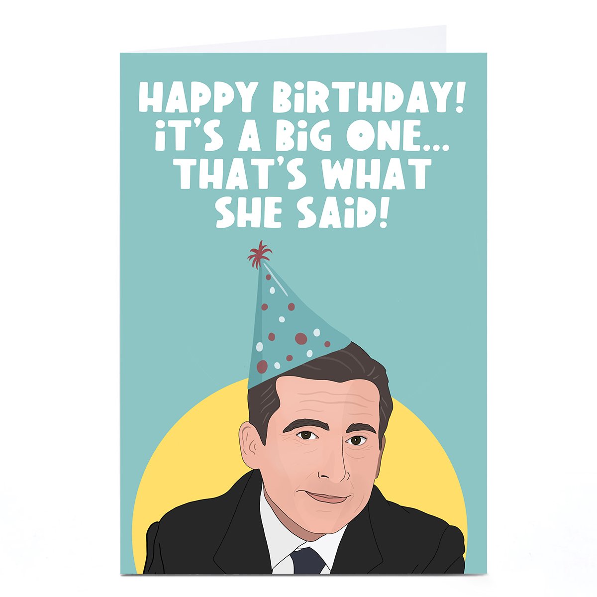 Personalised Phoebe Munger Birthday Card - That's What She Said!