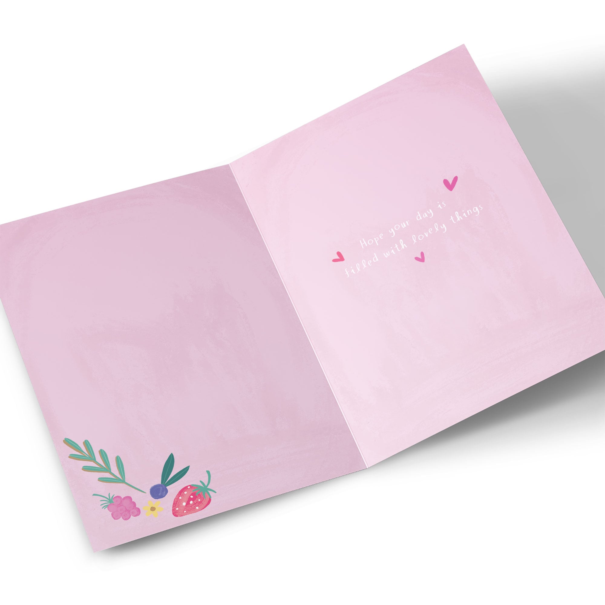 Birthday Card - Pink Fruity Cocktails, Daughter-In-Law