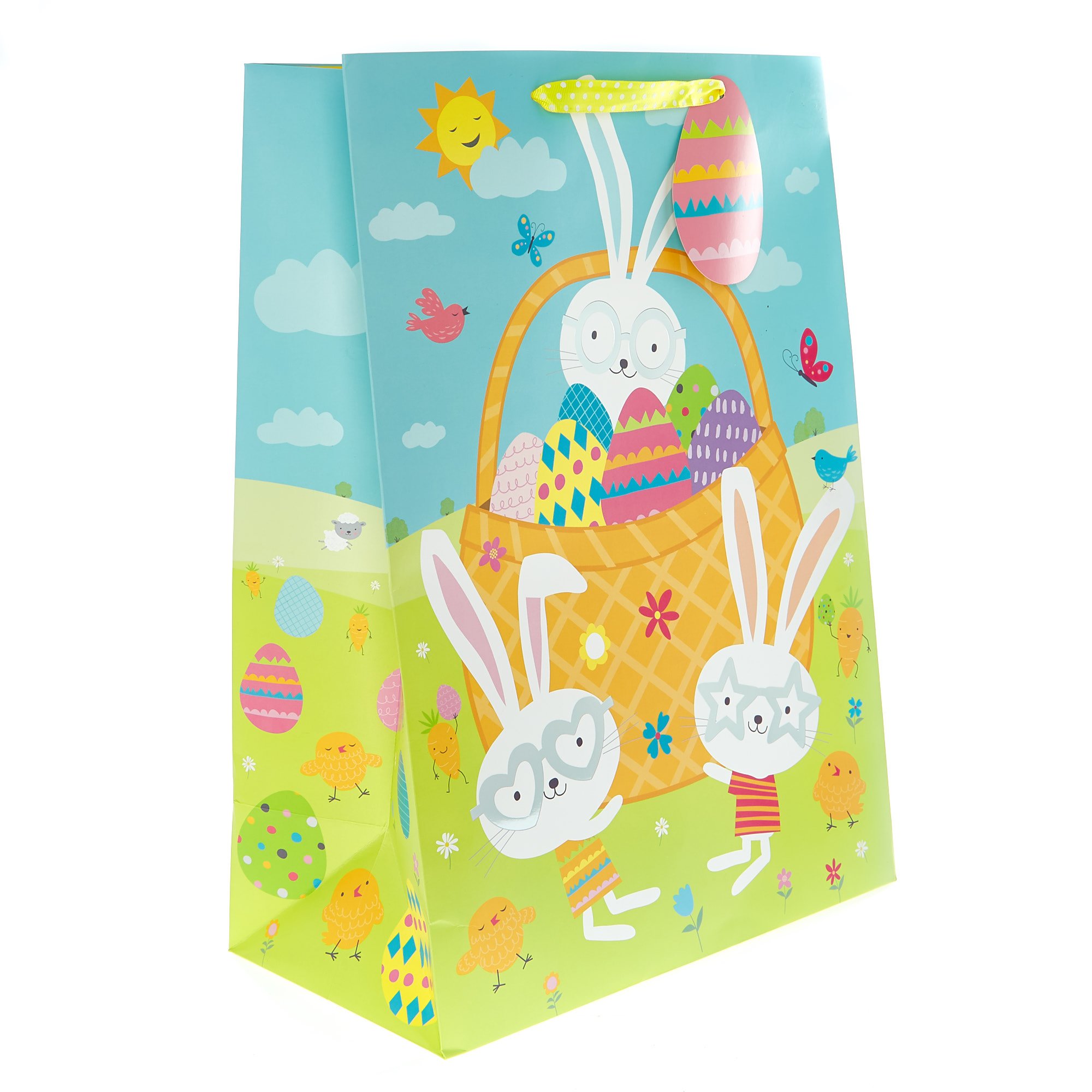 Extra Large Portrait Easter Bunny Gift Bag