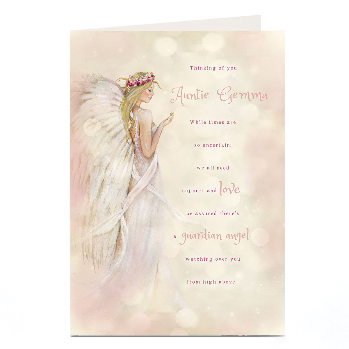 Personalised Card - Thinking Of You