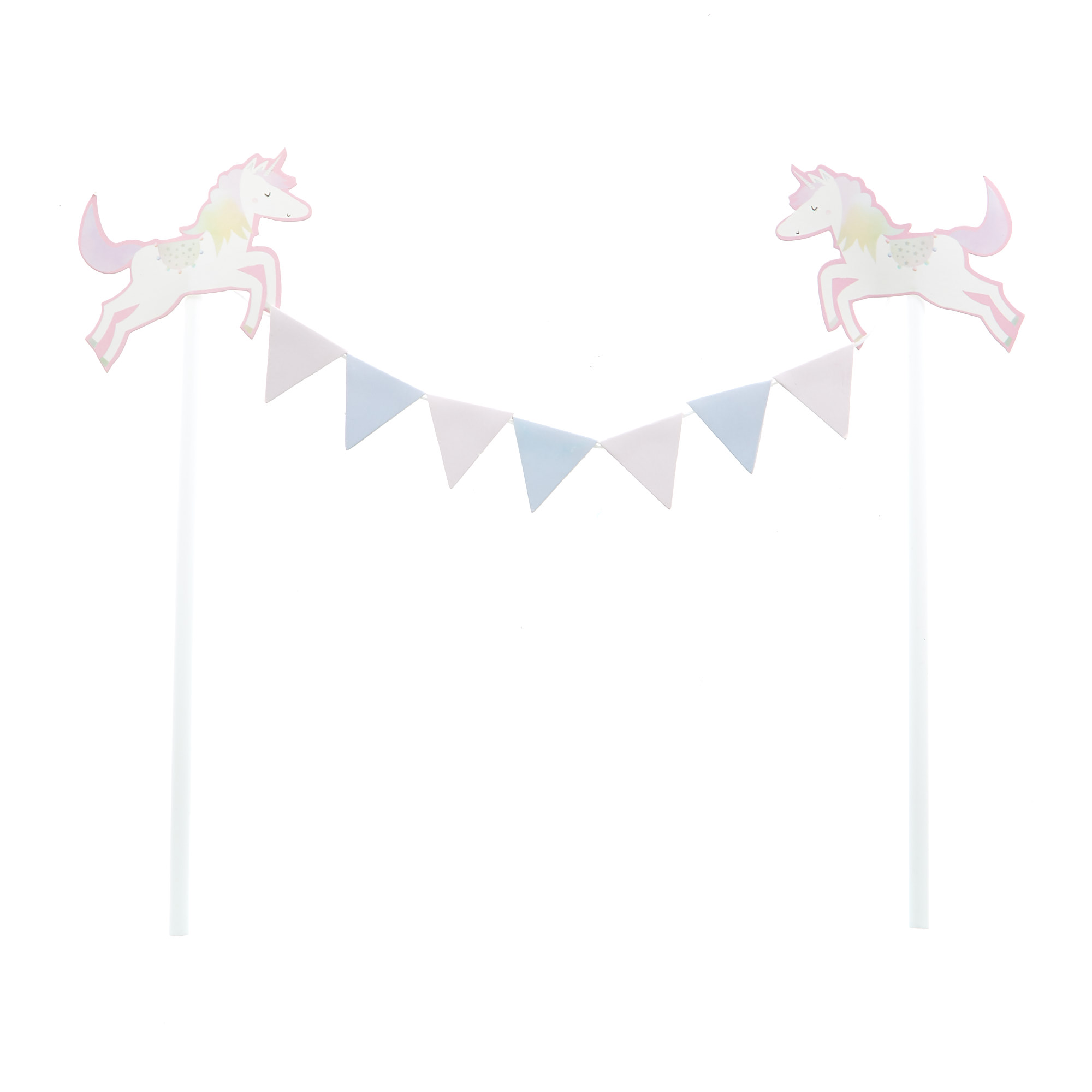 Unicorn Party Tableware & Decorations Bundle - 8 Guests