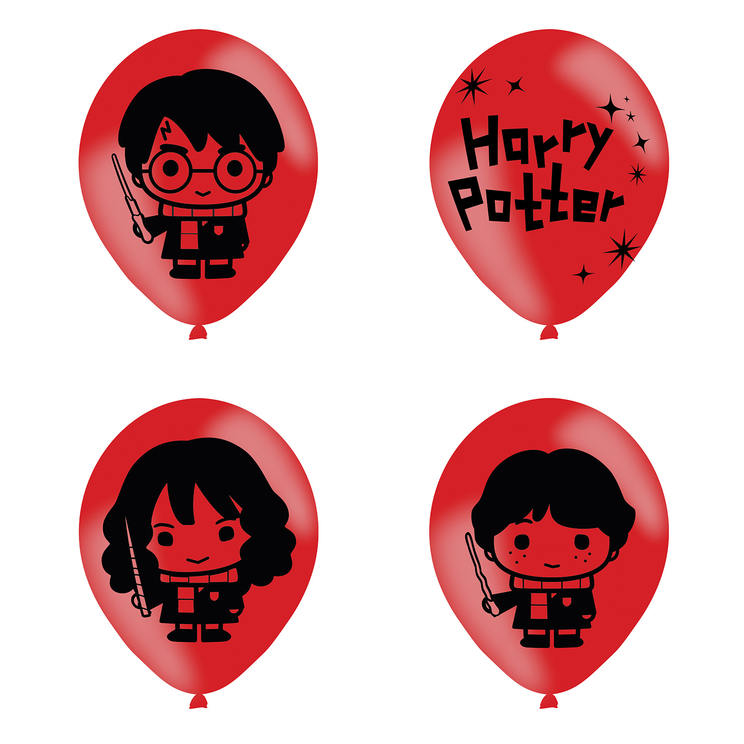Harry Potter 11-Inch Latex Balloons - Pack of 6