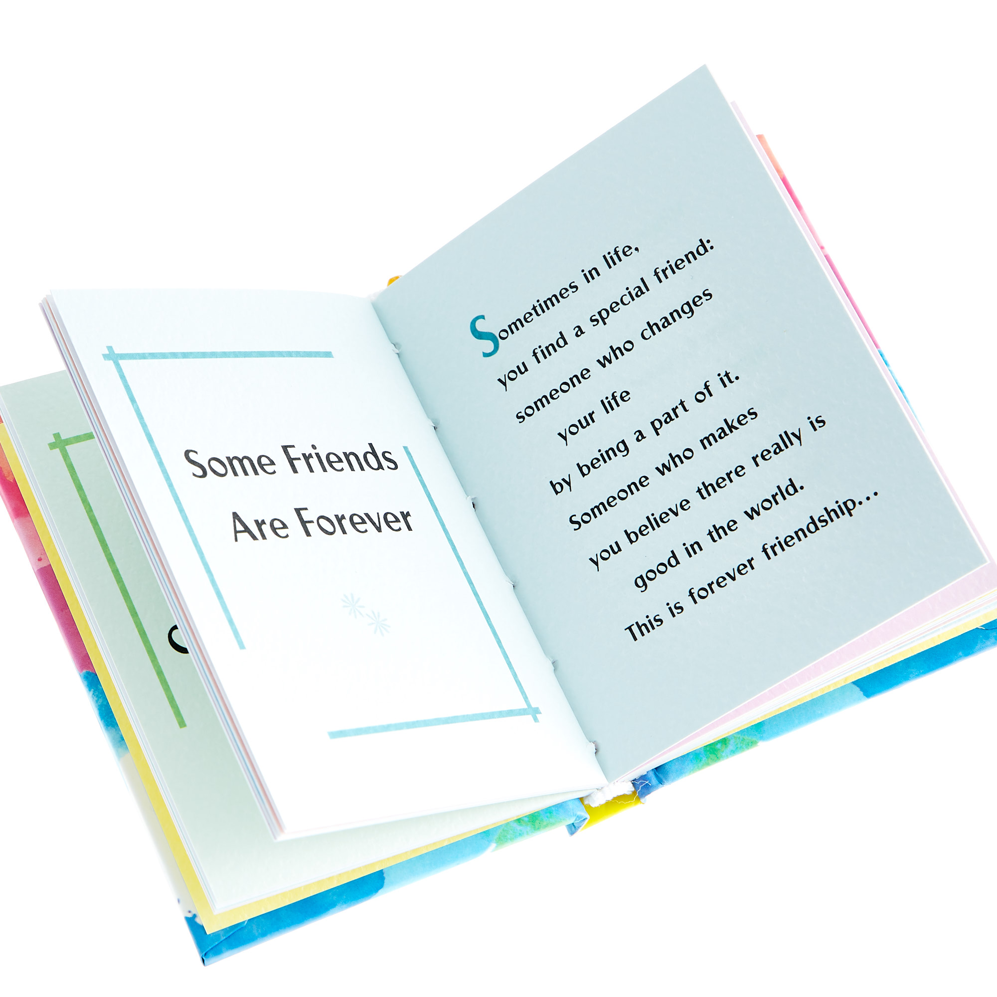 Blue Mountain Arts Keepsake Book - Friendship Is The Best Thing