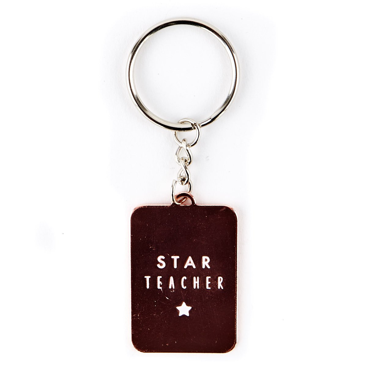 Star Teacher Key Ring