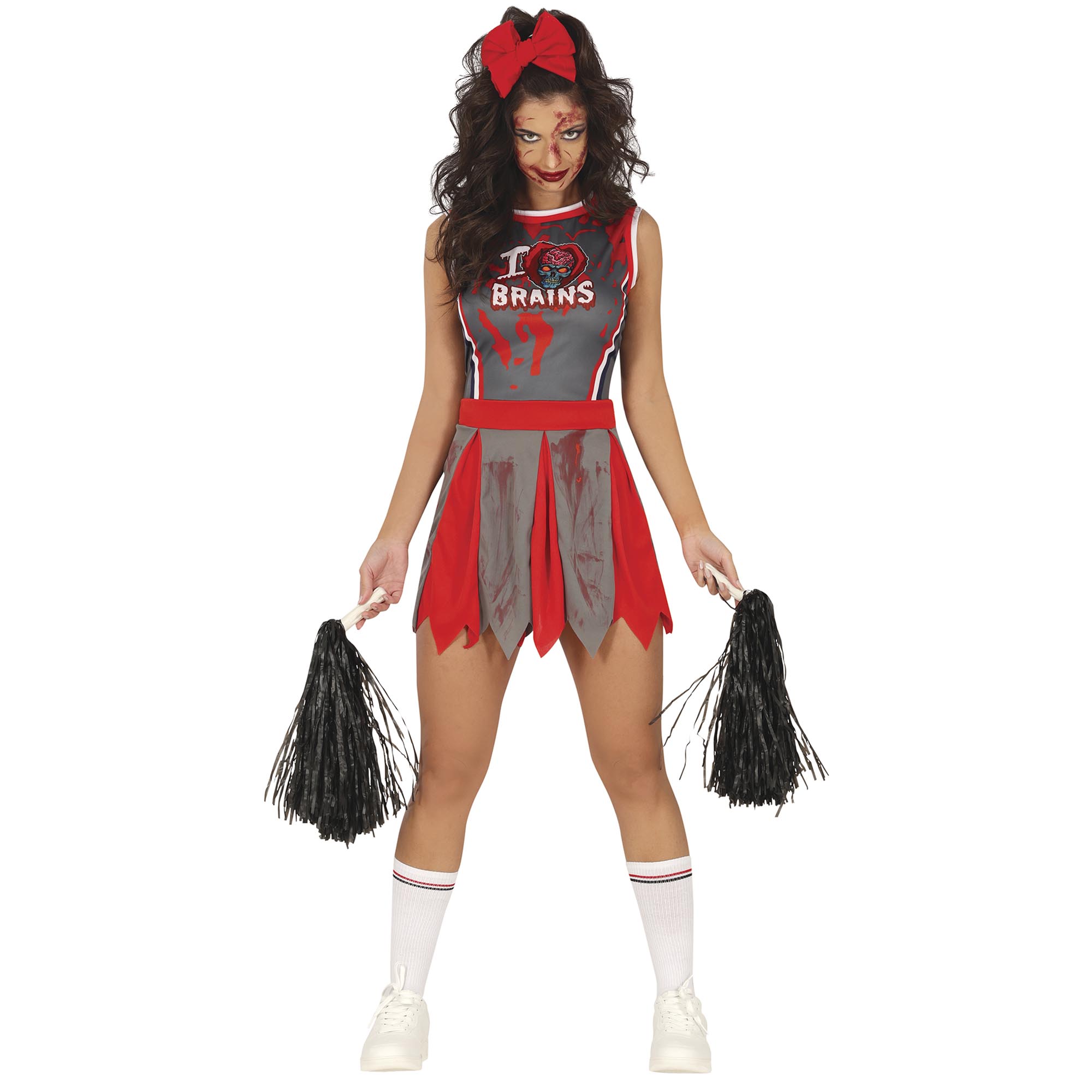 Zombie Cheerleader Adult Fancy Dress Costume