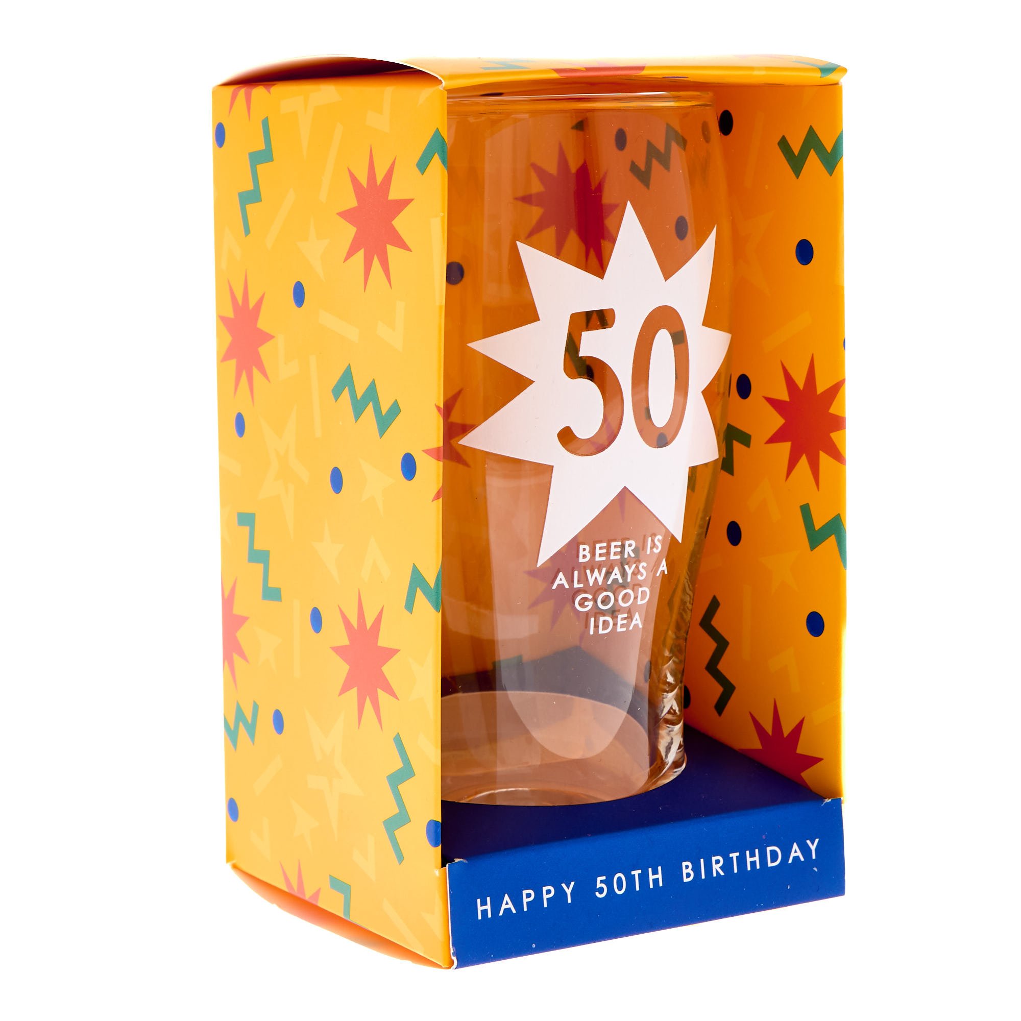 50 Beer Is Always A Good Idea Pint Glass