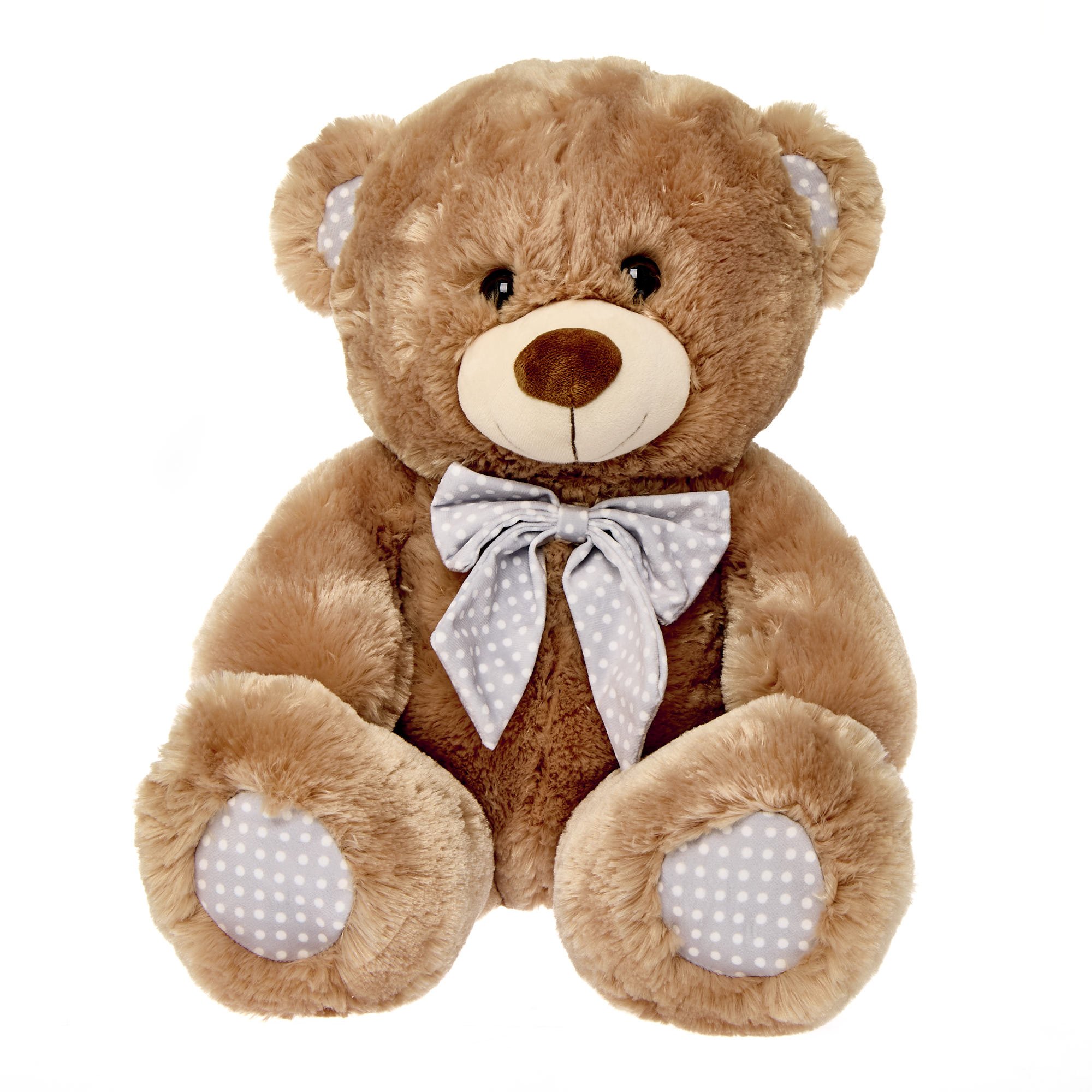 Extra Large Bear With Bow Soft Toy