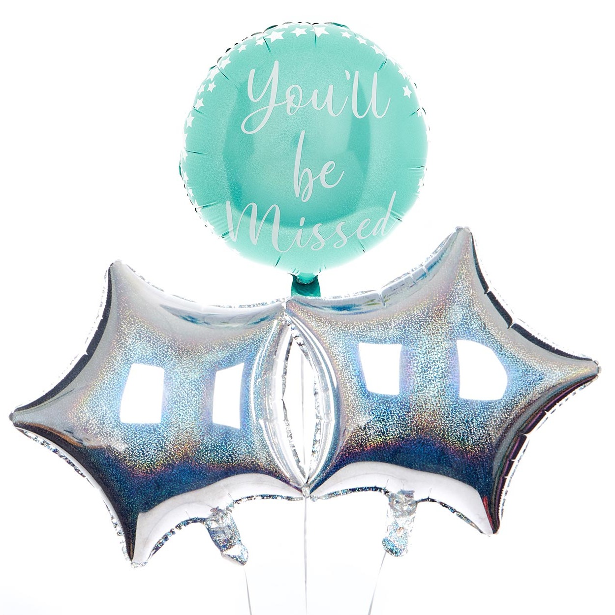 Missing you Already Balloon Bouquet - DELIVERED INFLATED!