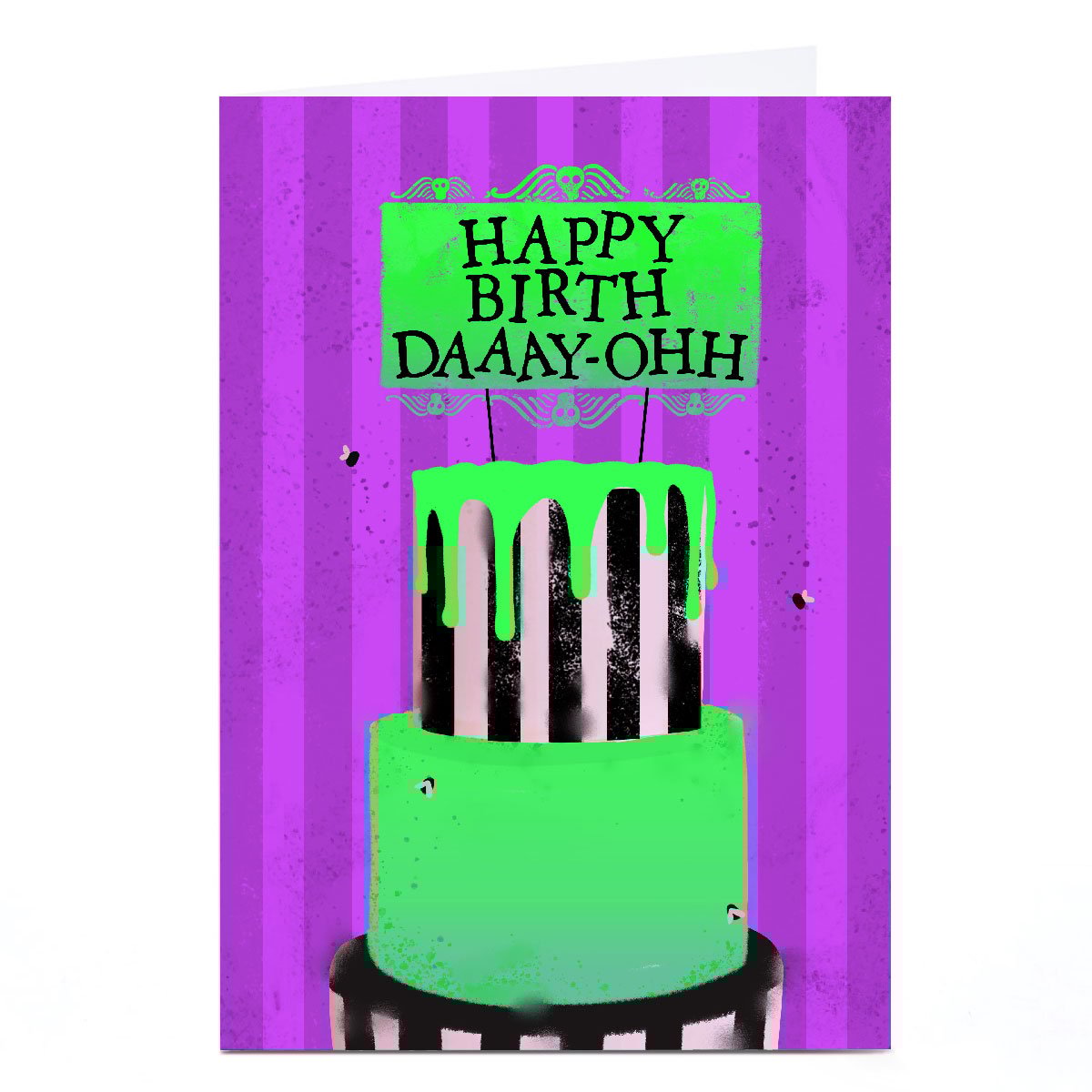 Personalised Birthday Card - Happy Birth Daaay-Ohh