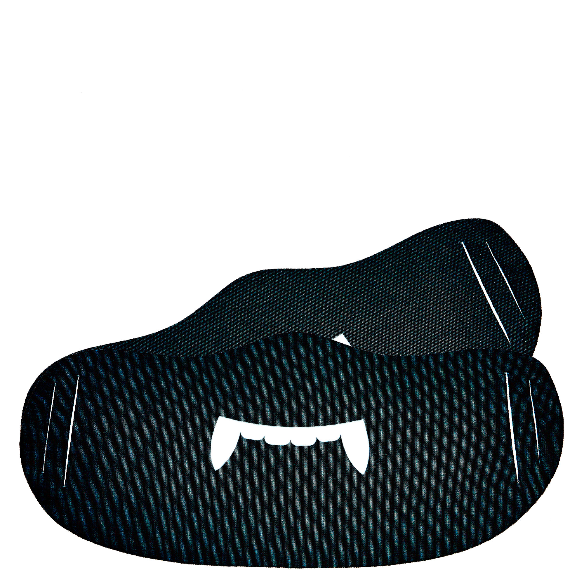 Washable Vampire Fangs Face Coverings - Pack Of 2 