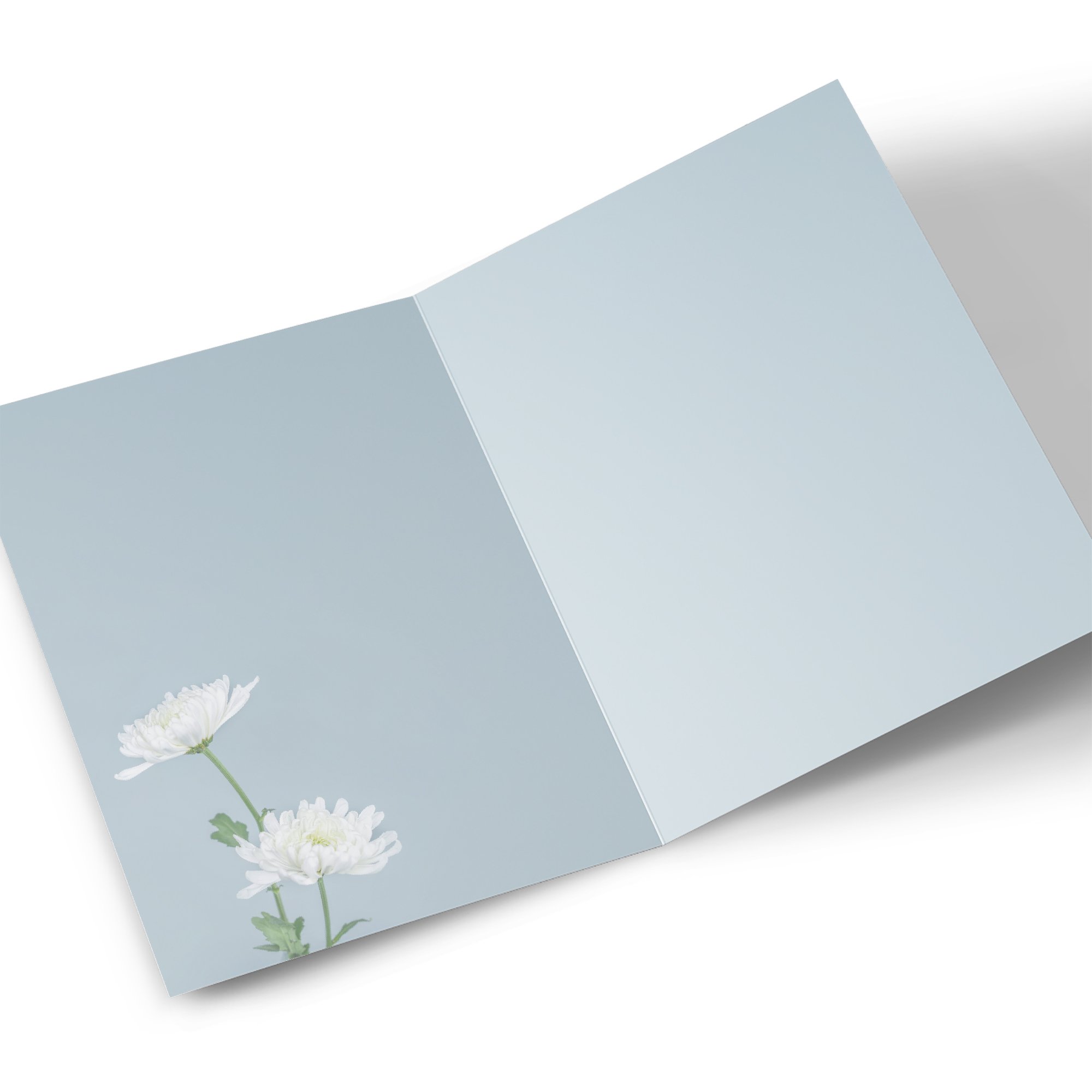 Photo Sympathy Card - The Depth of Loss