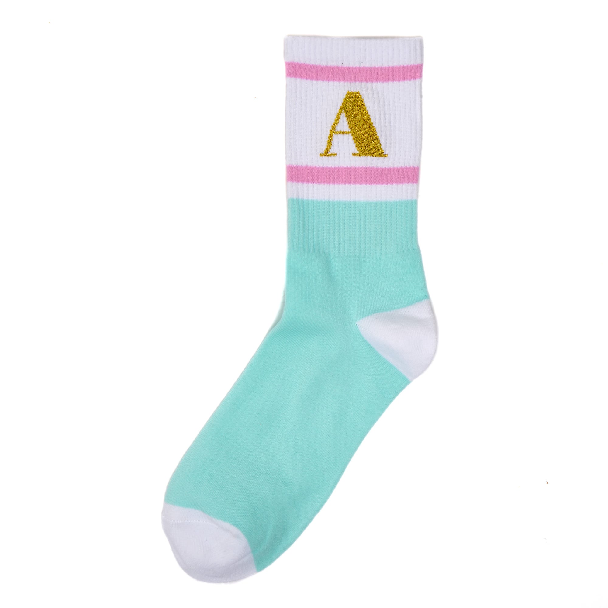 Initially Yours Monogram Socks - Choose Your Letter
