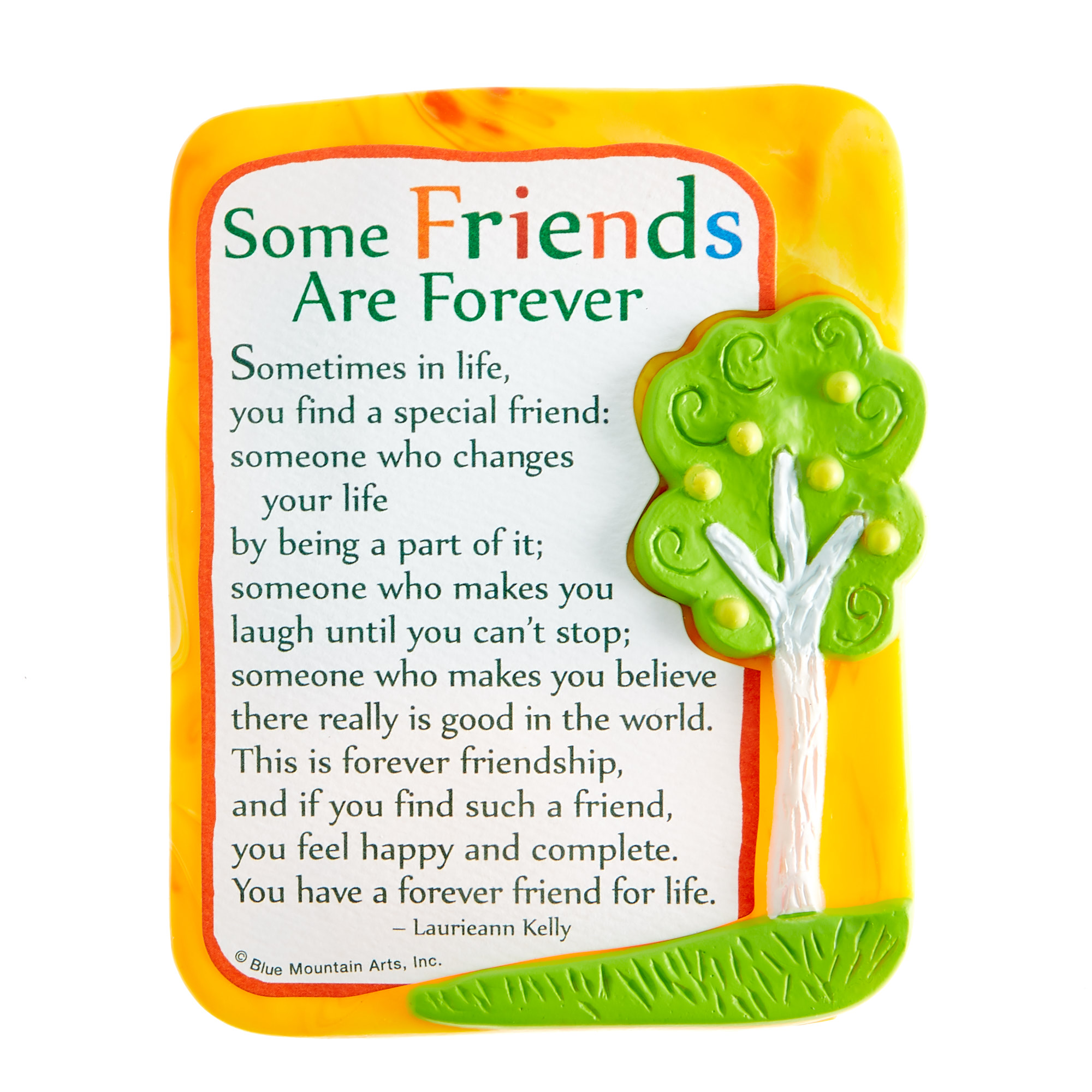 Blue Mountain Arts Magnet - Some Friends Are Forever 