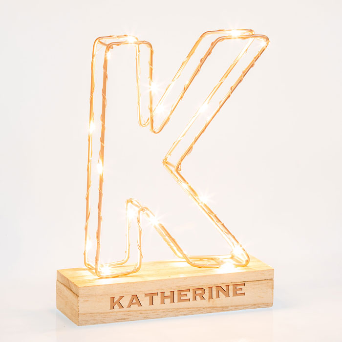 Personalised Lumi Letter Light