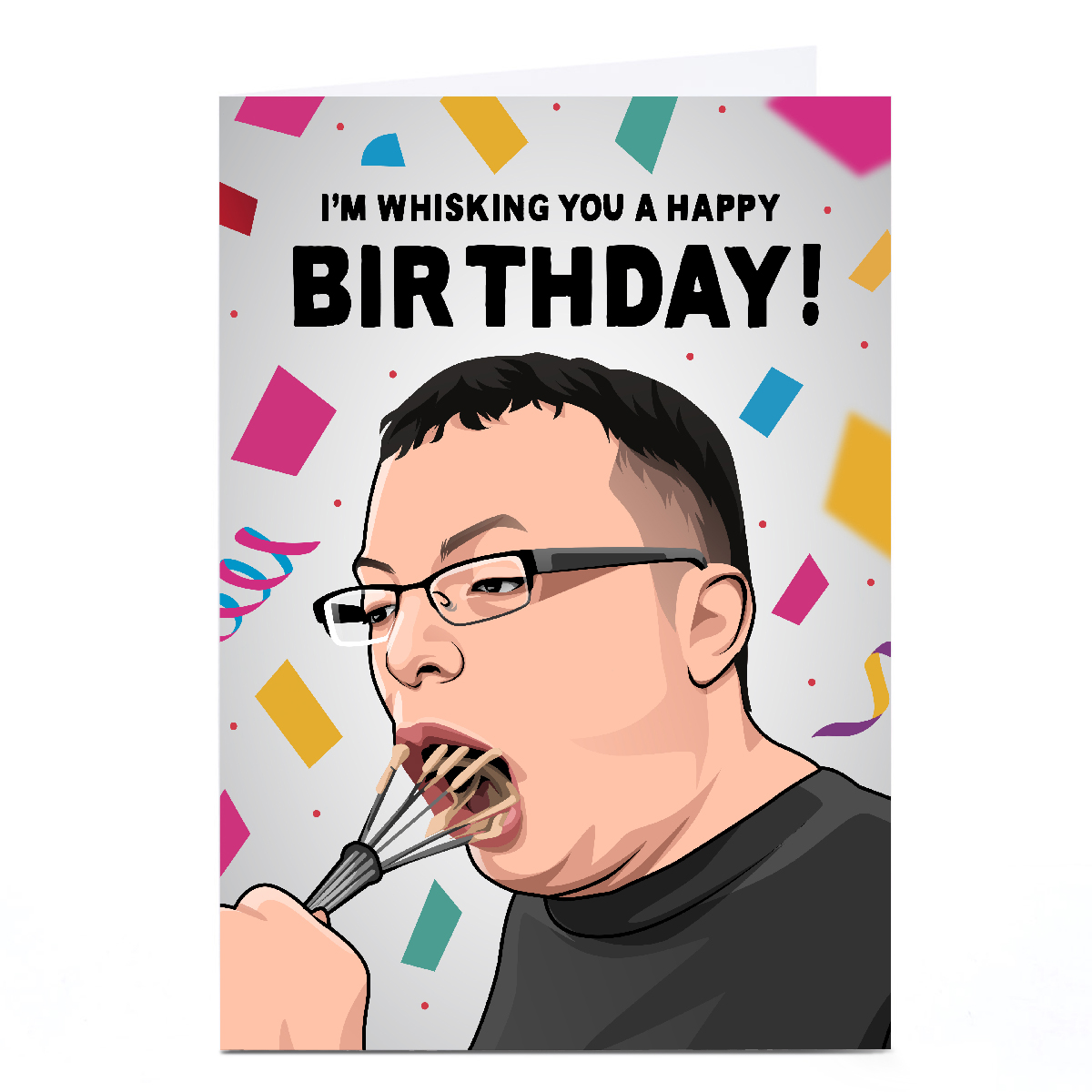 Personalised All Things Banter Birthday Card - Whisking You Happy Birthday