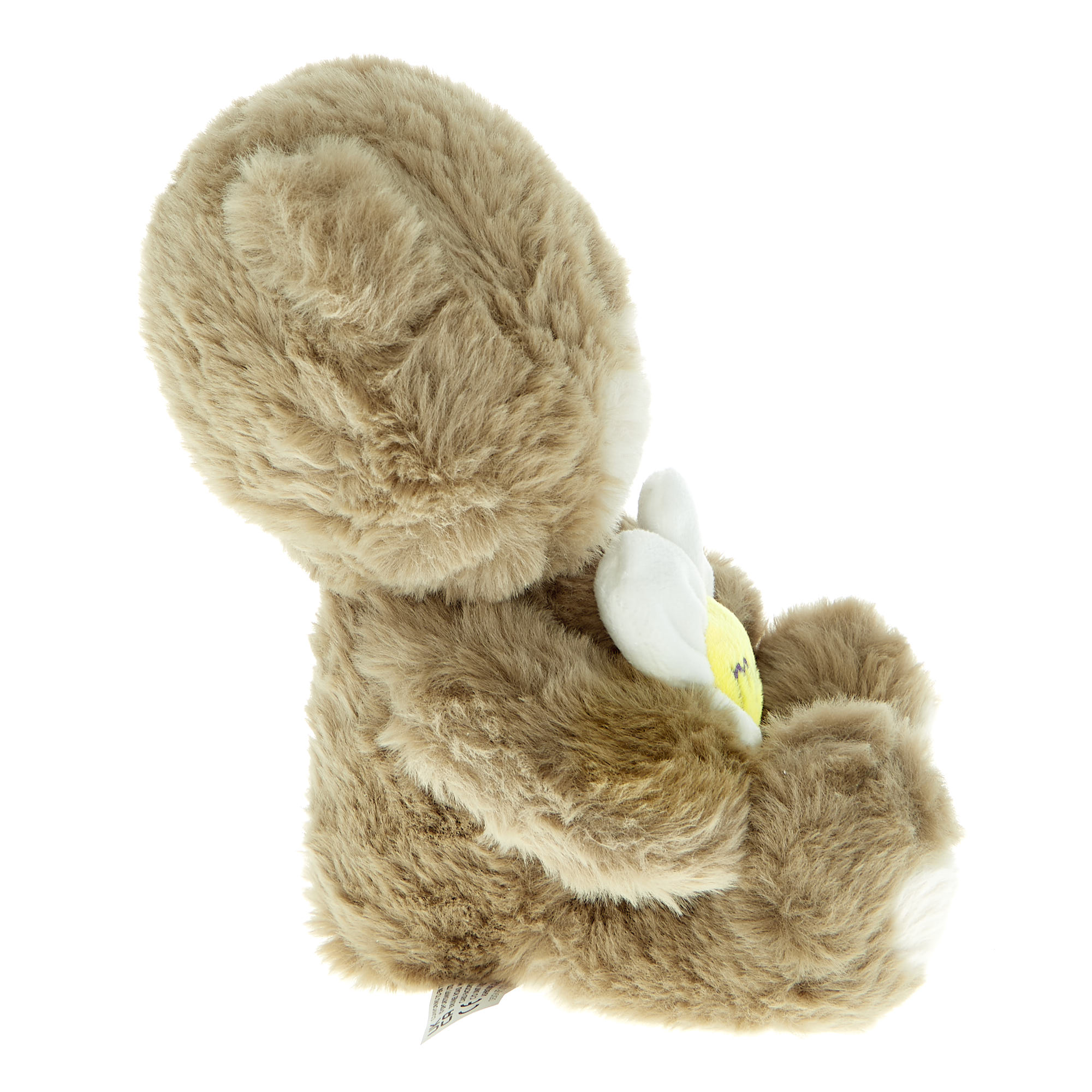 Small Mum Hugs Bear With Flower
