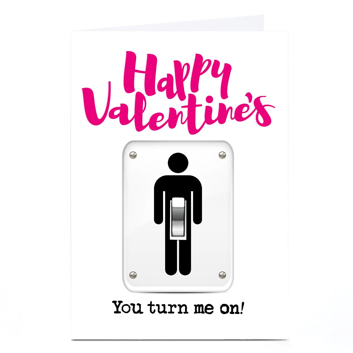 Personalised PG Quips Valentine's Day Card - You Turn Me On