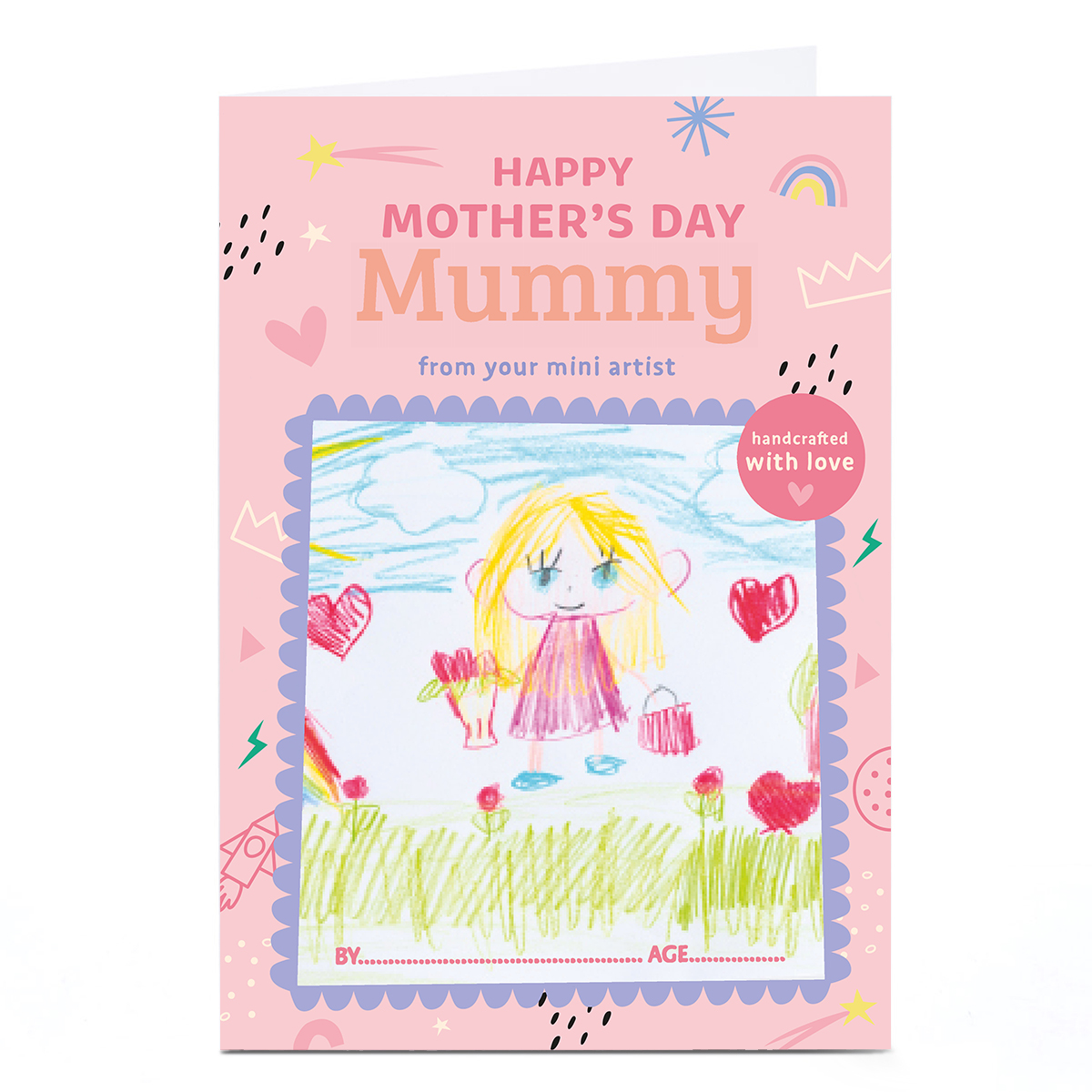 Personalised Frances Wilson Mother's Day - Mini Artist, Mummy