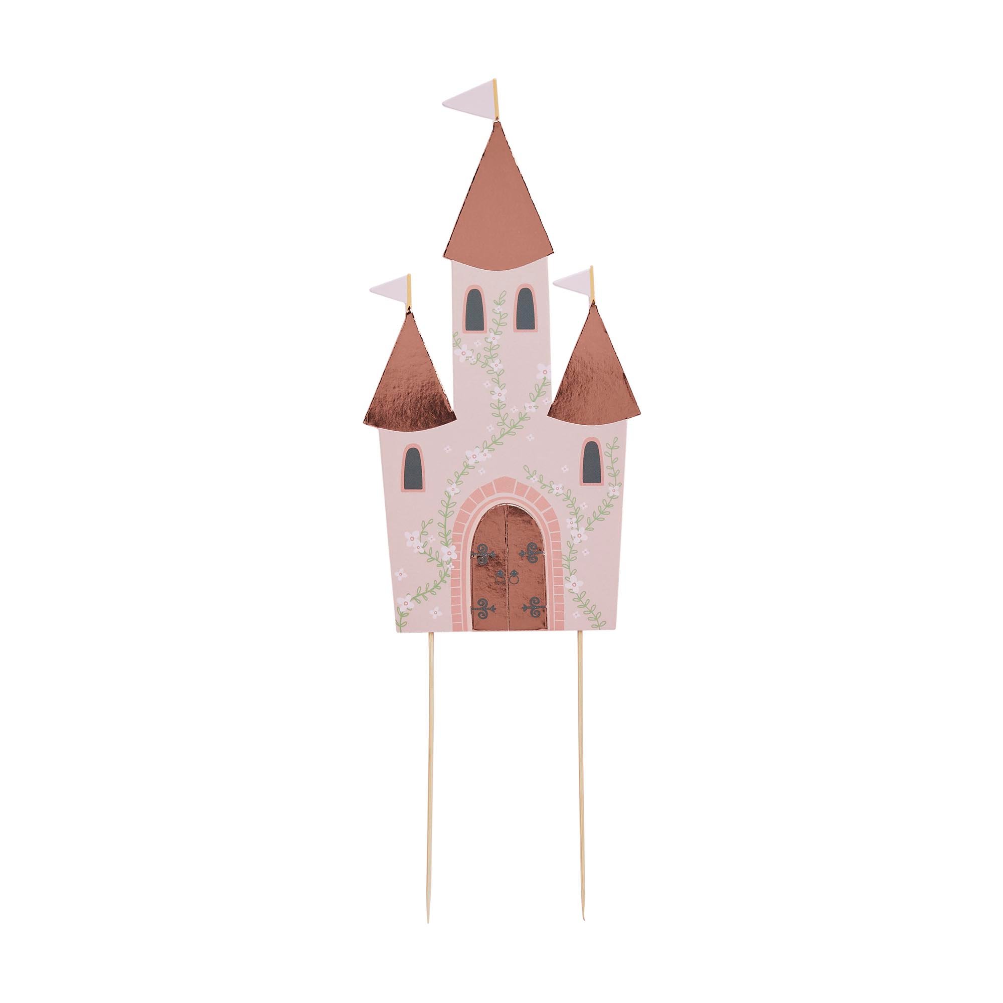 Castle Card Cake Topper