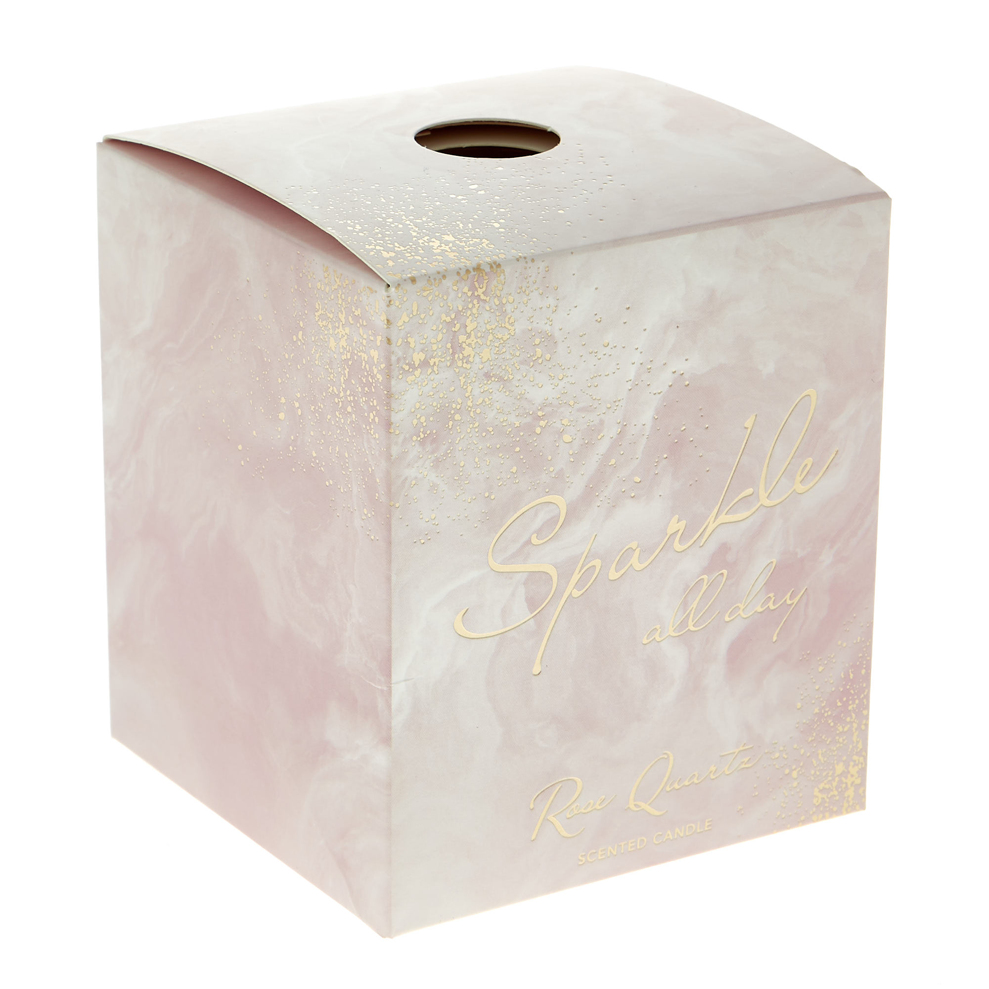 Sparkle All Day Rose Quartz Scented Candle