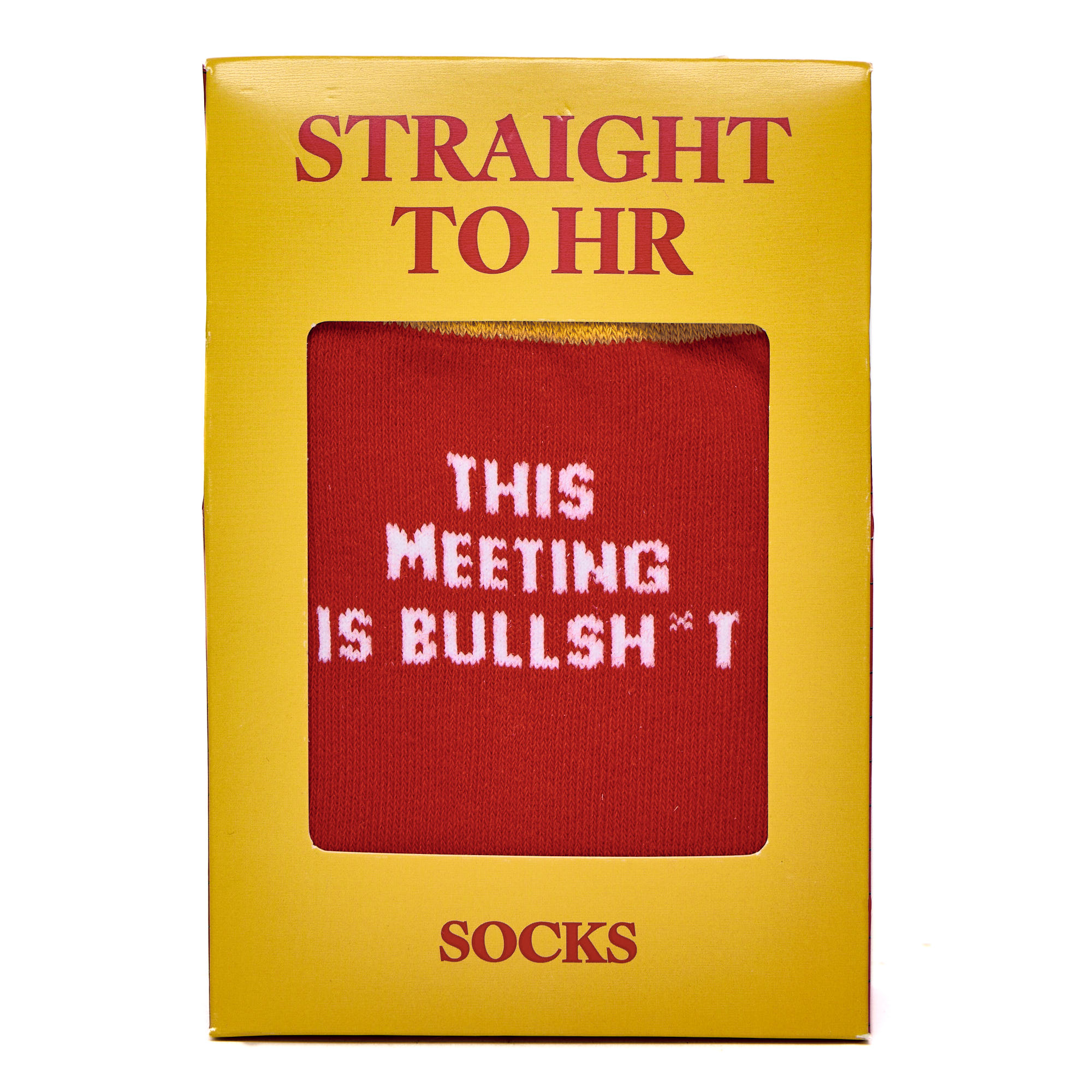 Straight To HR Novelty Socks