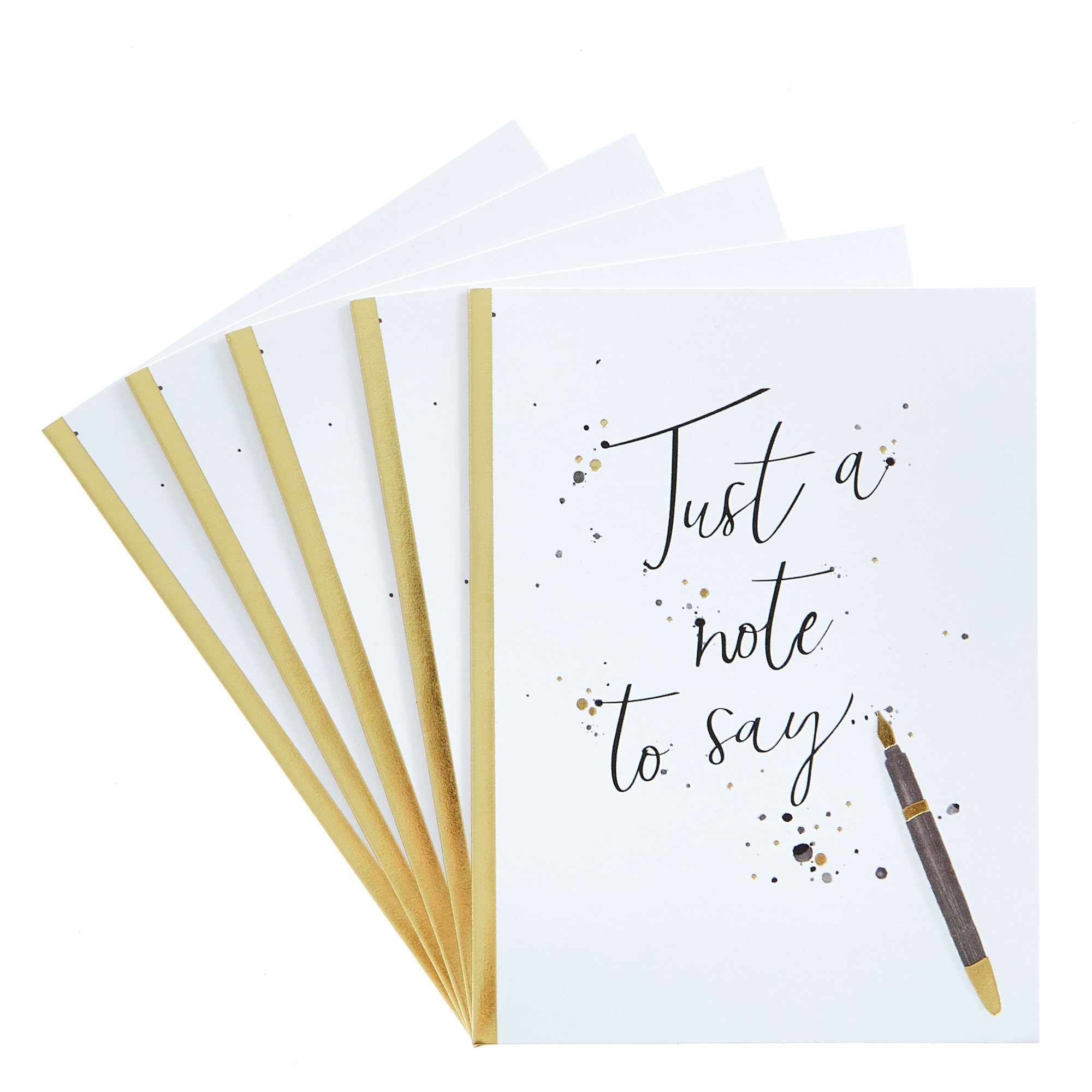 Just To Say Pen & Ink Cards - Pack Of 12