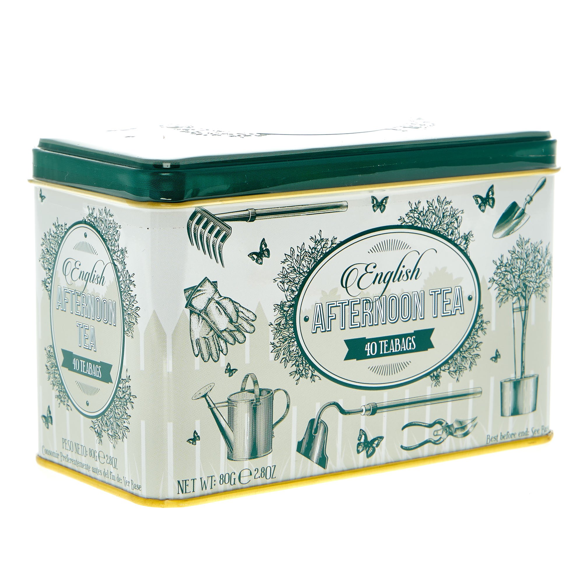 English Afternoon Tea - Green Tin (40 Bags)