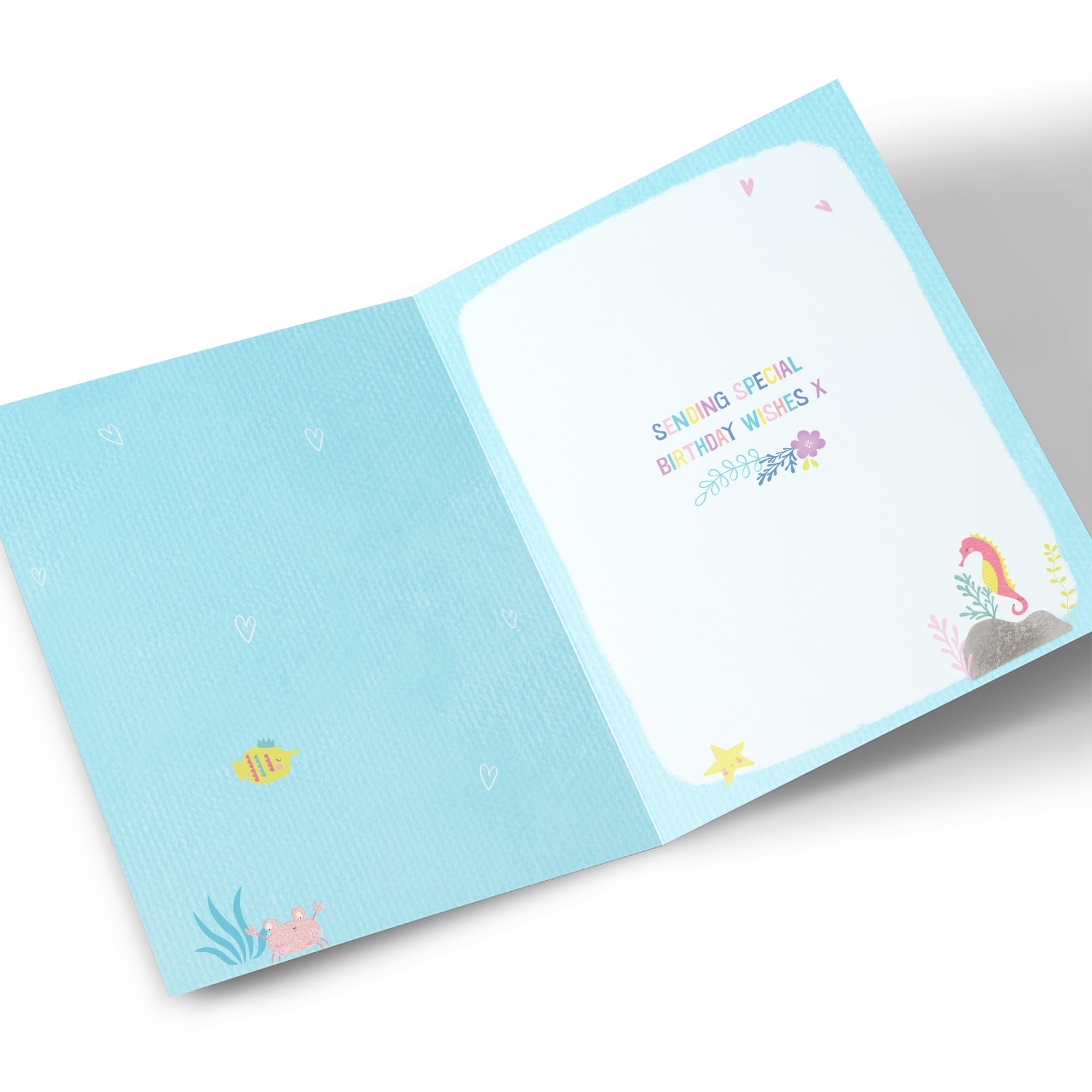 4th Birthday Card - Mermazing Day