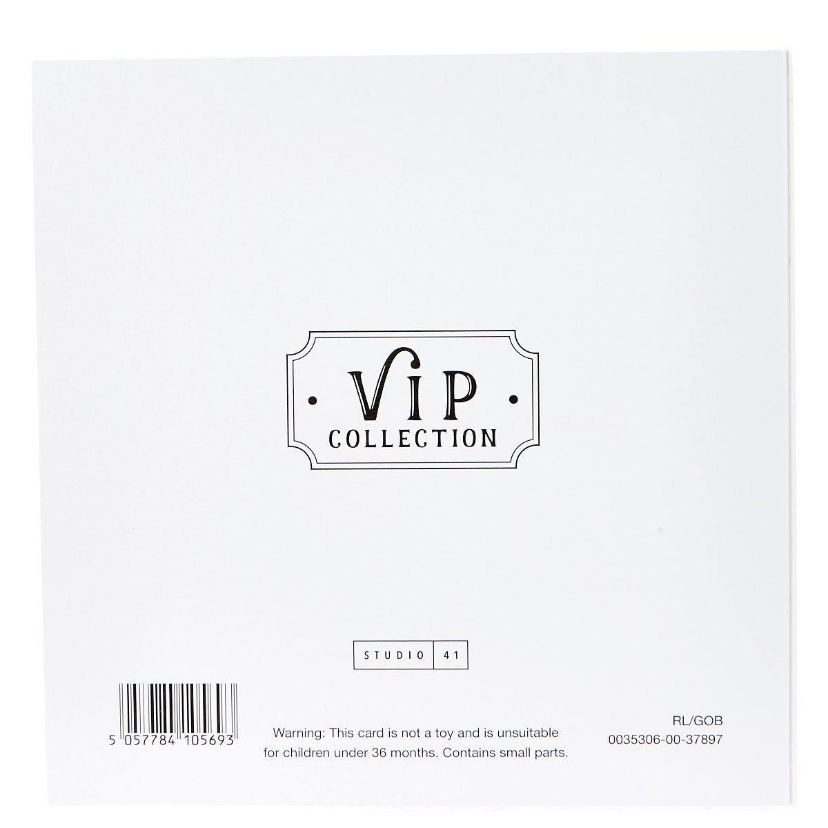 VIP Collection 18th Birthday Card - Confetti 