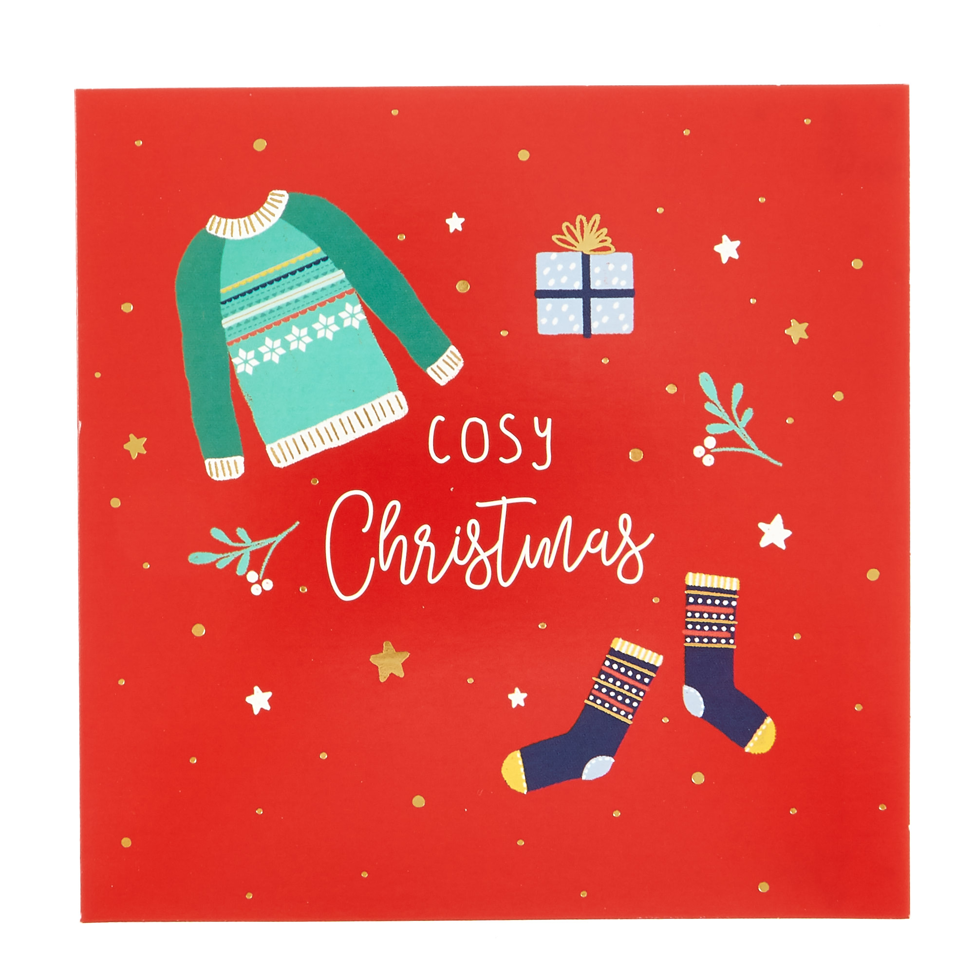 18 Charity Christmas Cards - Cosy & Warm (2 Designs)