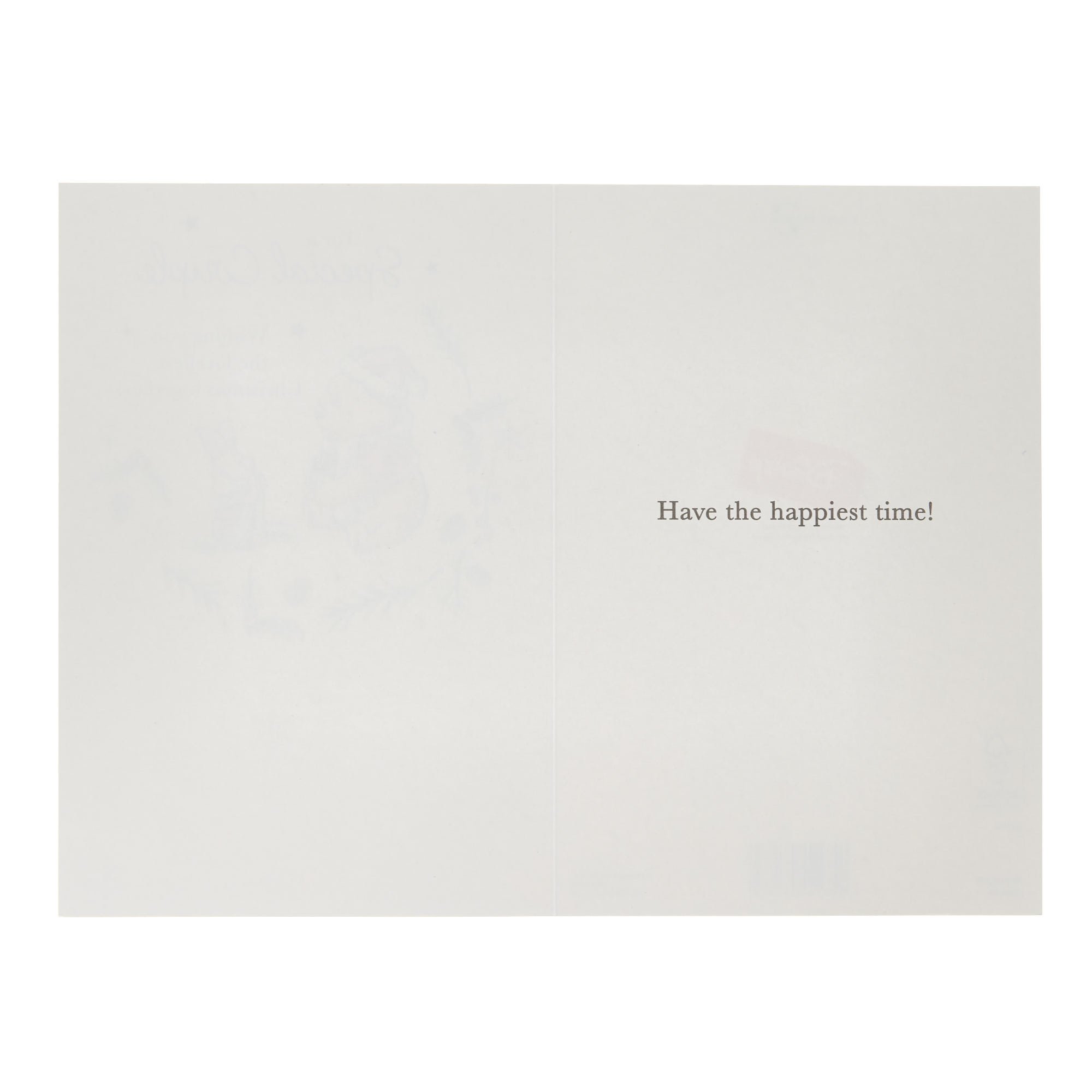 Special Couple Winnie The Pooh Christmas Card