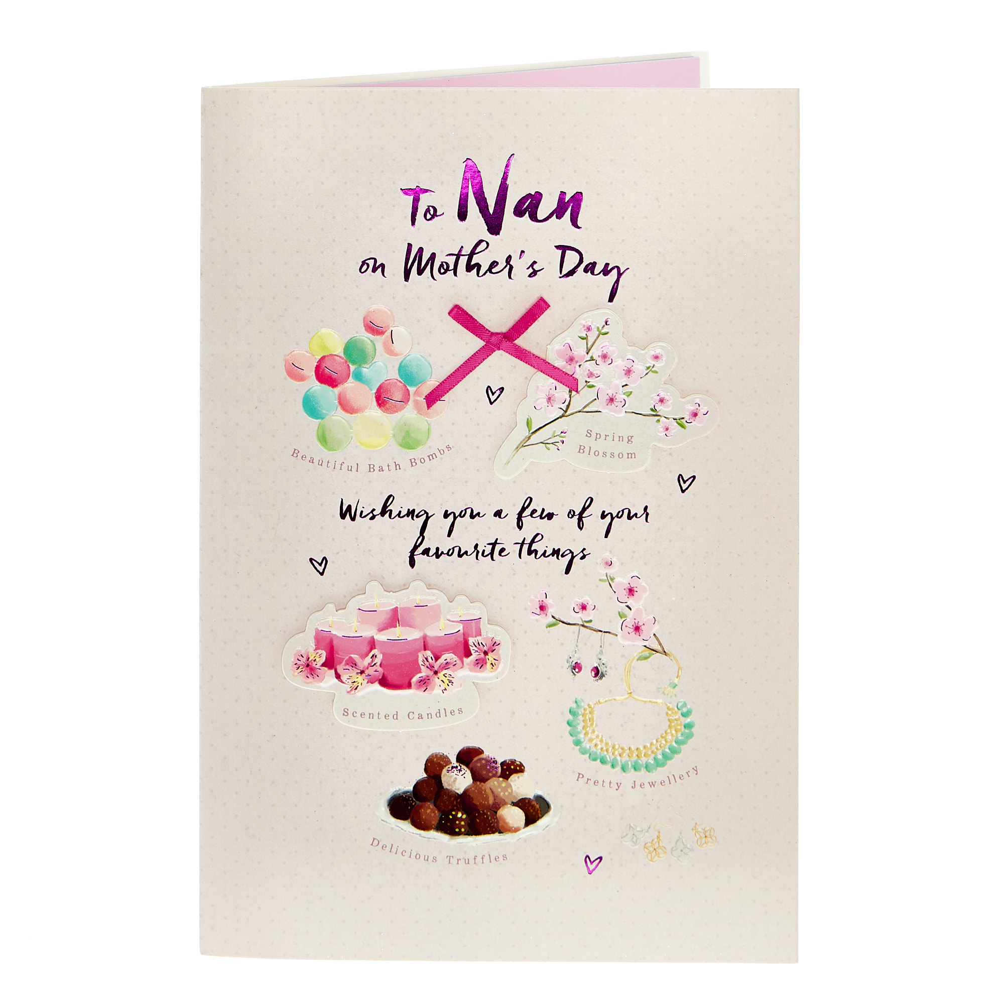 Mother's Day Card - Nan Your Favourite Things