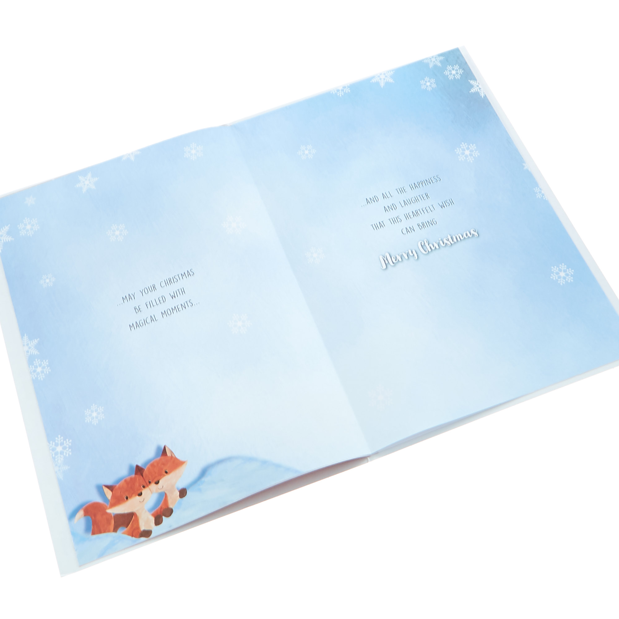 Christmas Card - Our House To Yours Foxes