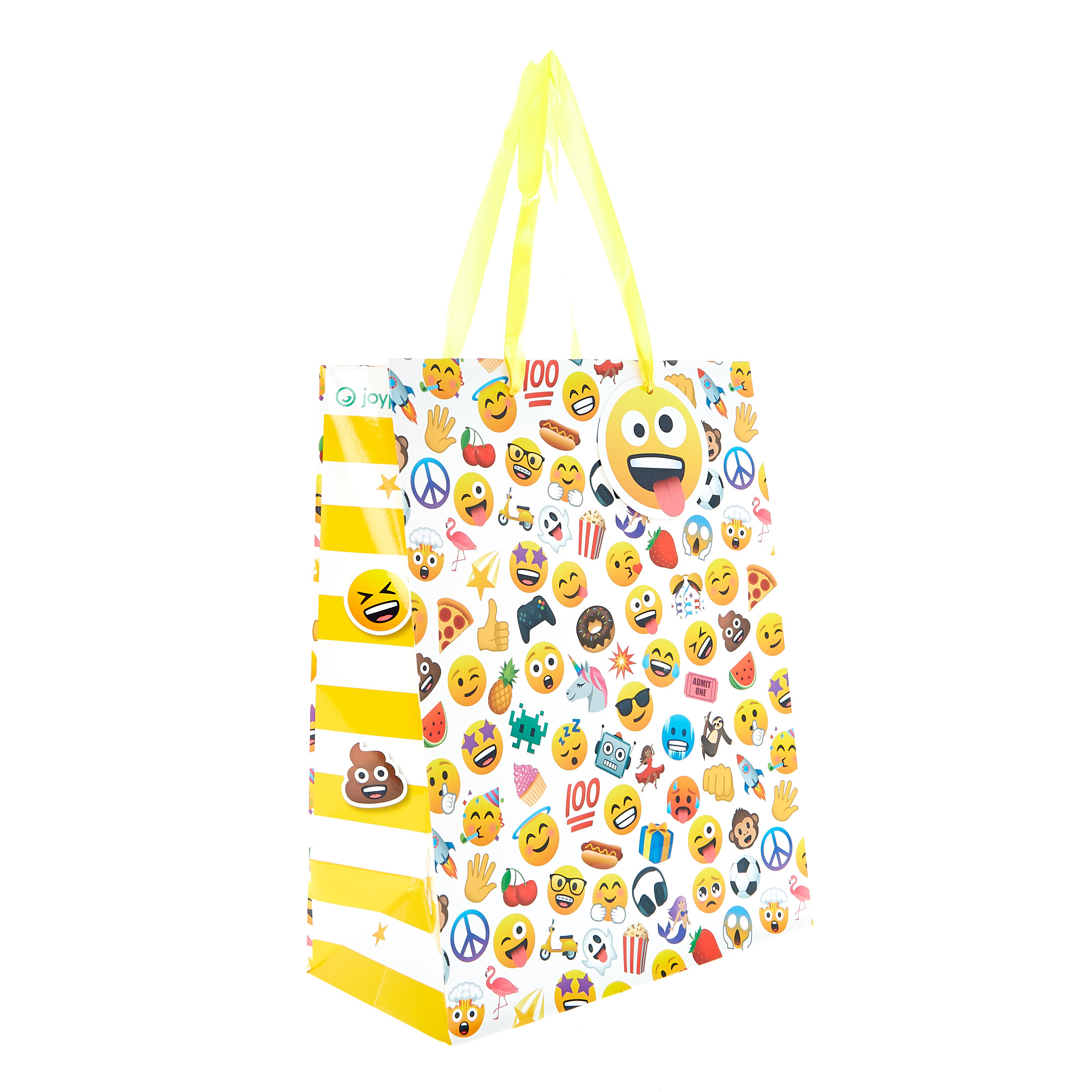 Large Portrait Gift Bag - Emojis 