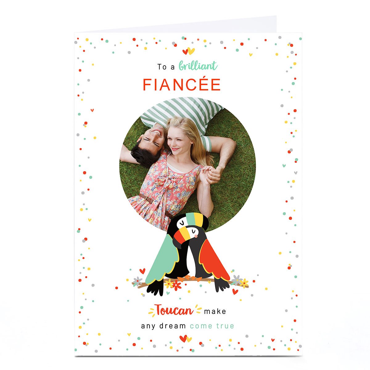 Photo Valentine's Day Card - Toucans