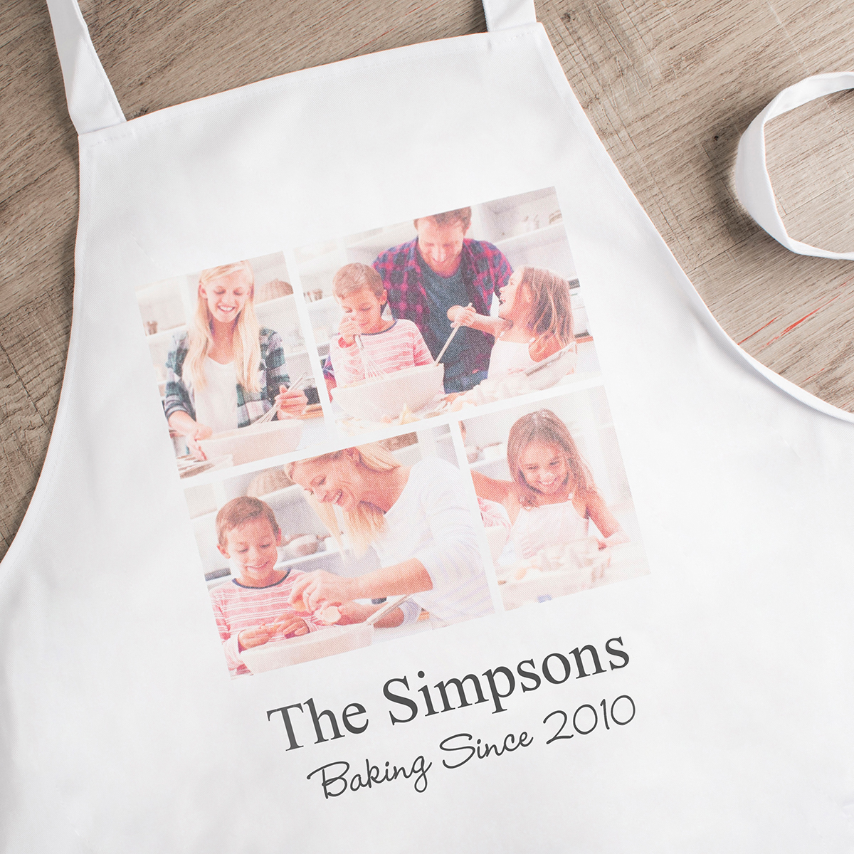 Personalised Multi-Photo Upload Apron