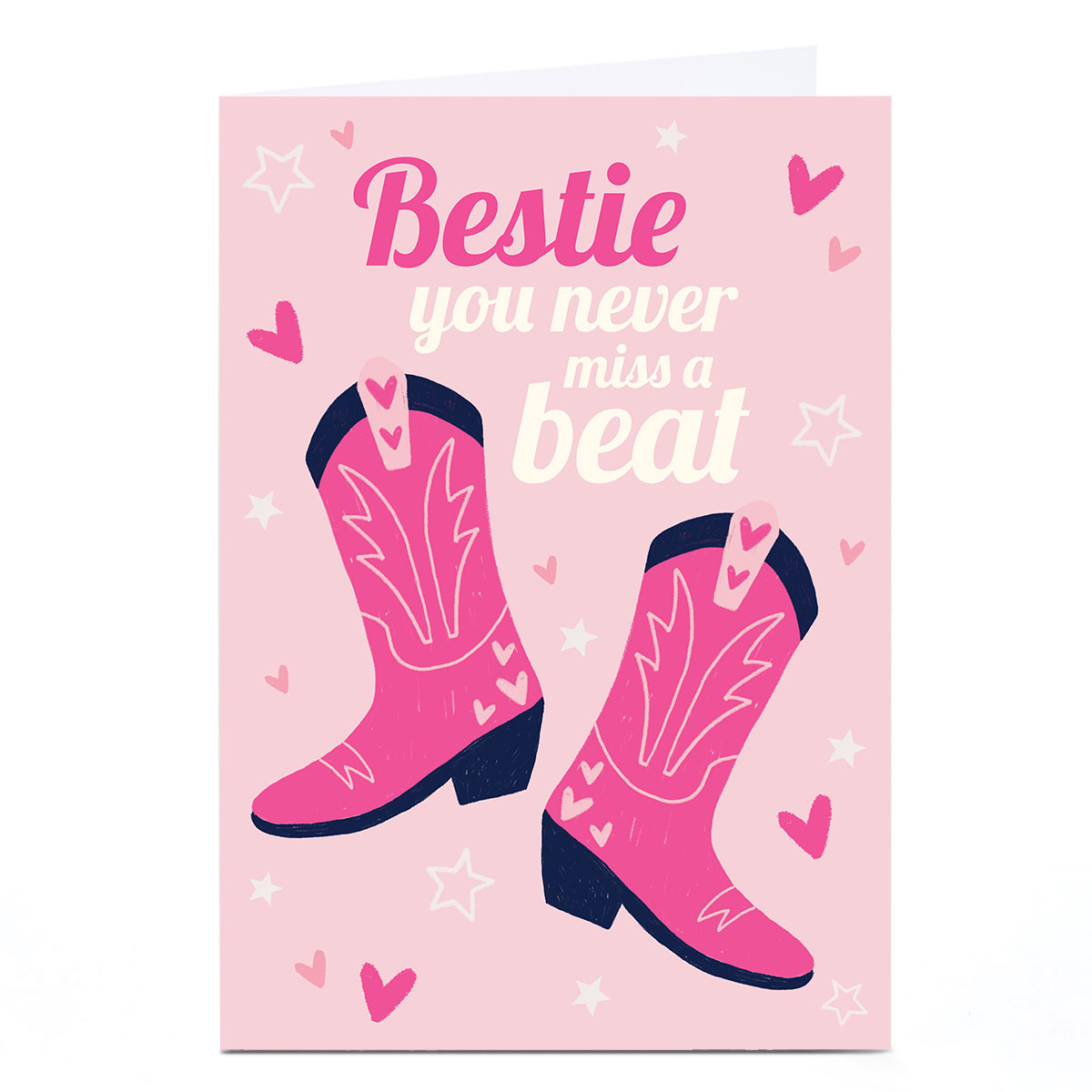 Cowgirl Card - Bestie You Never Miss A Beat