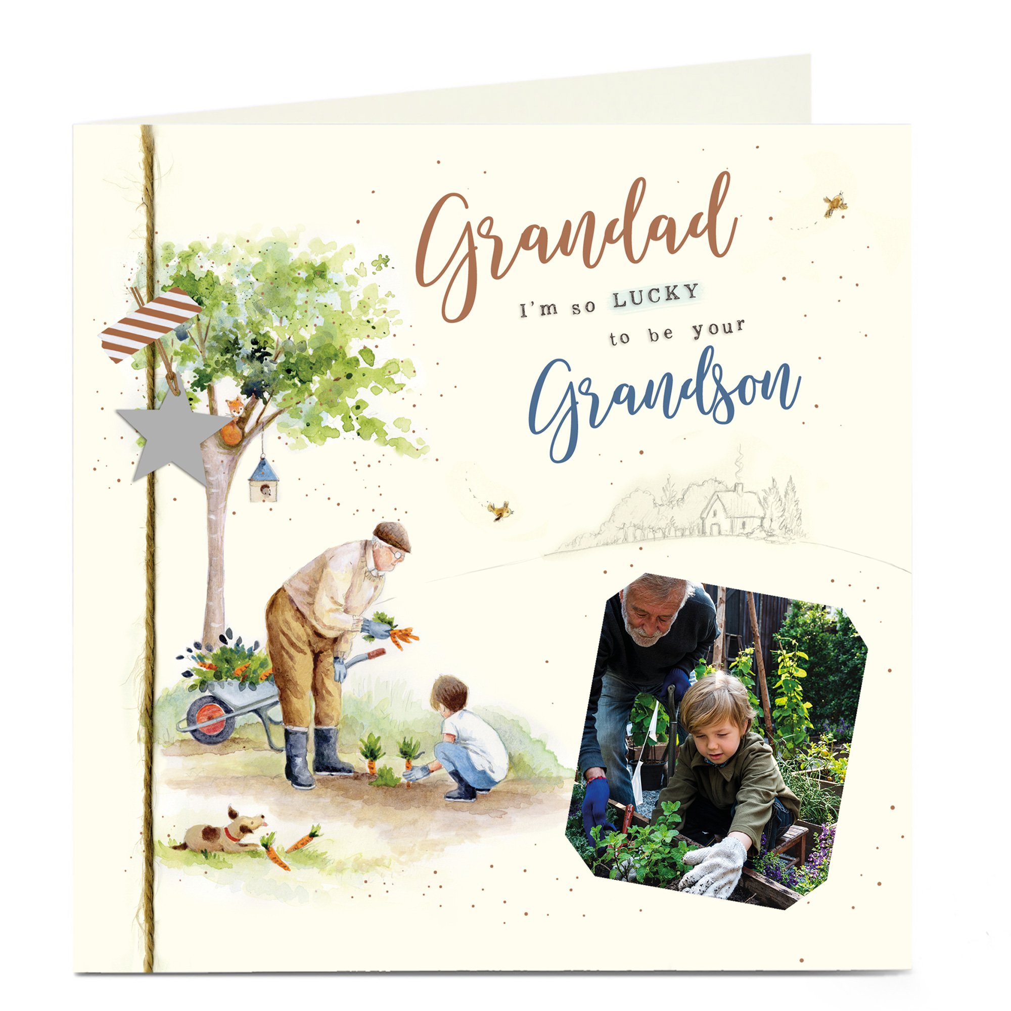Photo Father's Day Card - Grandad From Grandson