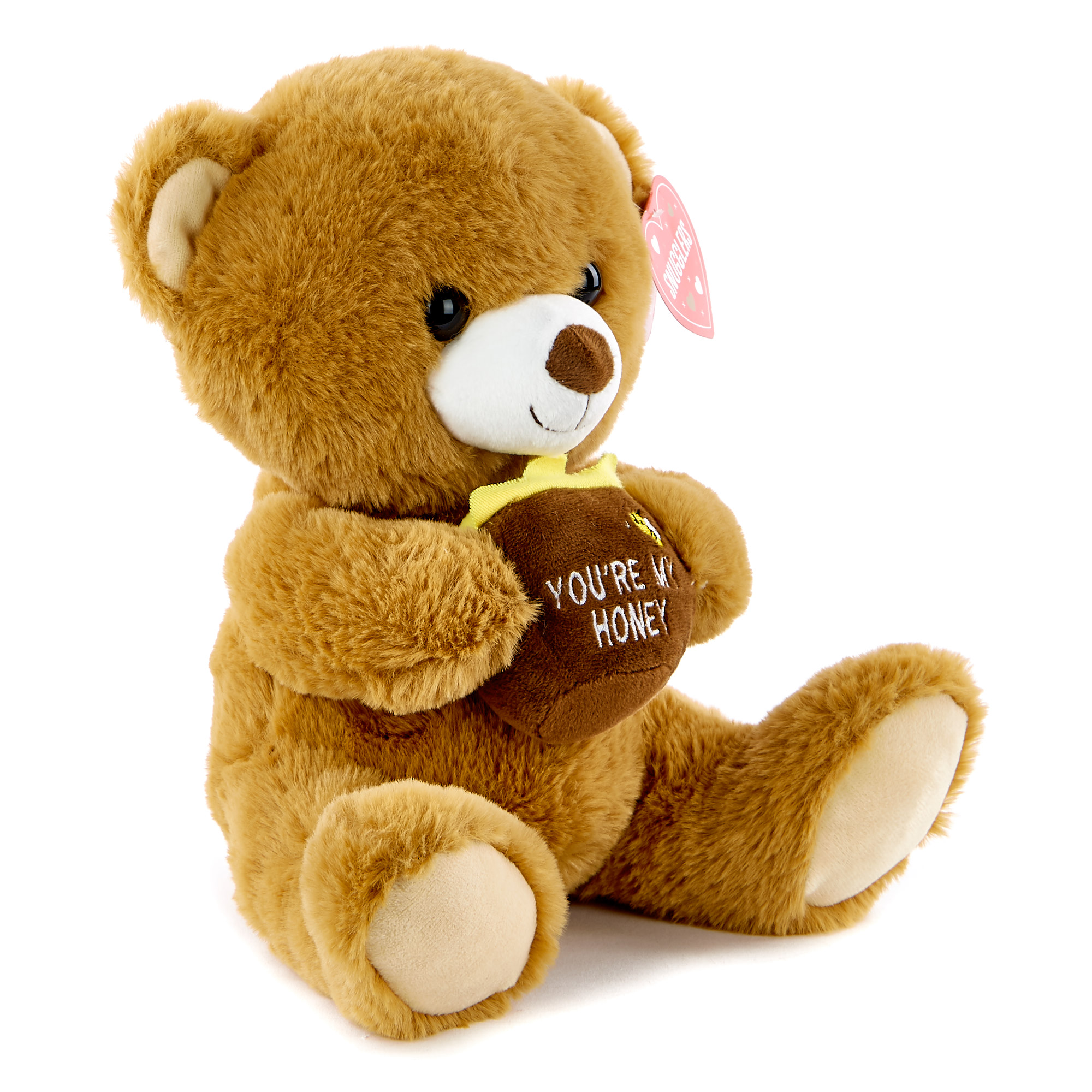 Bear & Honey Pot Valentine's Day Soft Toy