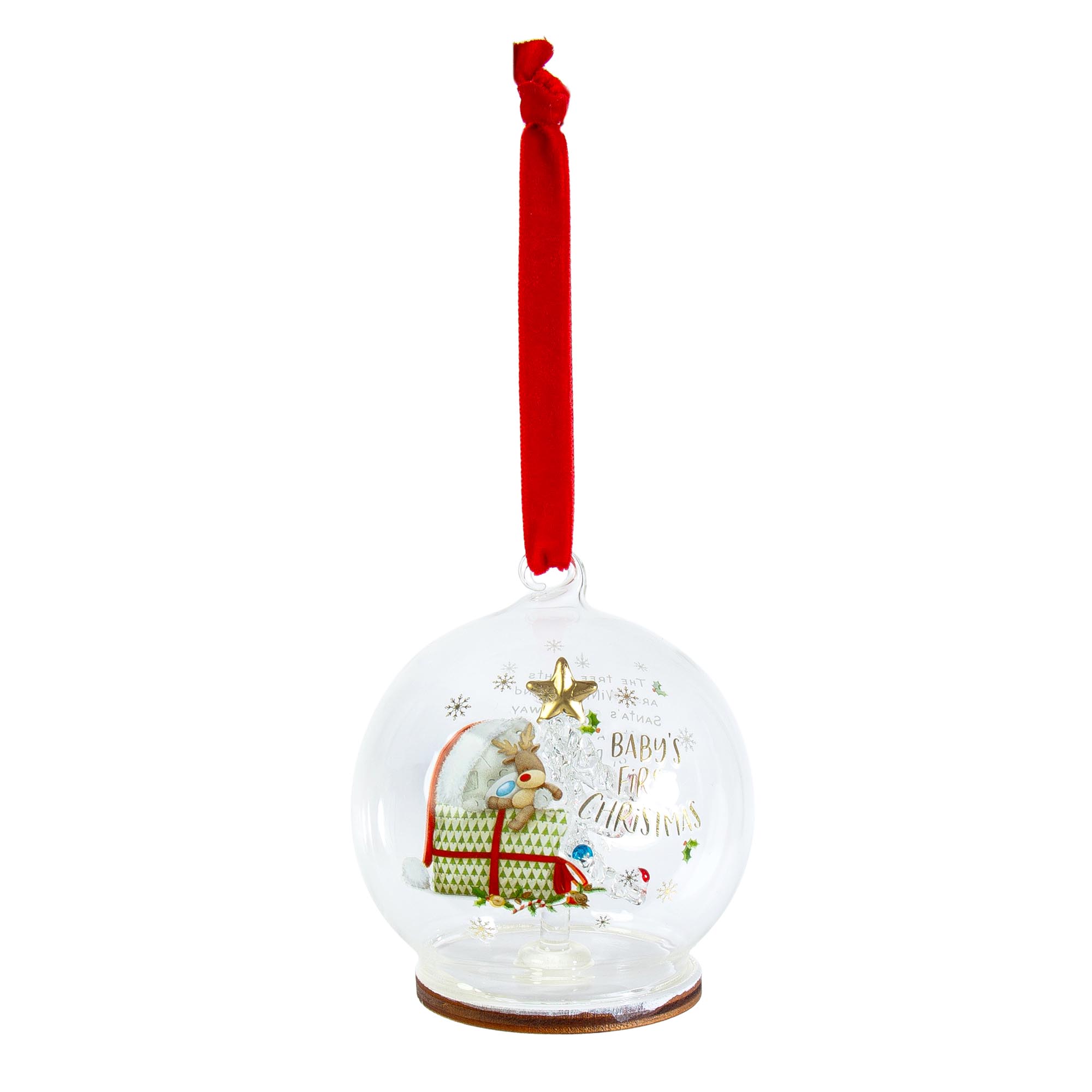 Tiny Tatty Teddy First Christmas Bauble