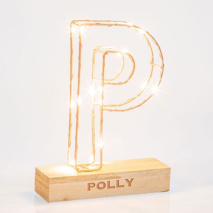 Personalised Lumi Letter Light